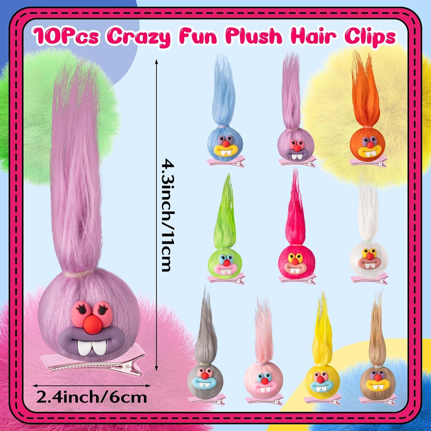 Set de 10 Clips de Cabello Divertidos GyovinnJuwanua