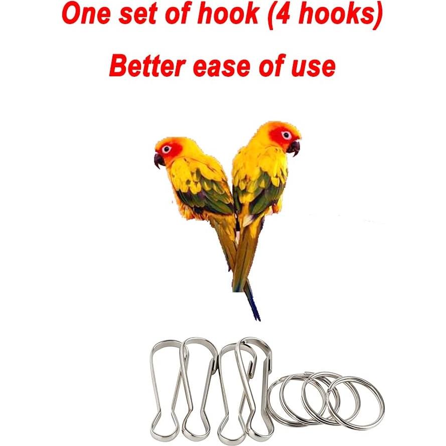 Red de Escalada para Aves VTurboWay 60x60 cm Cuerda Natural