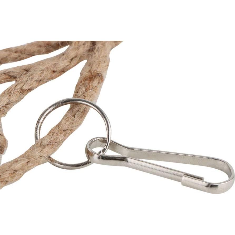 Red de Escalada para Aves VTurboWay 60x60 cm Cuerda Natural