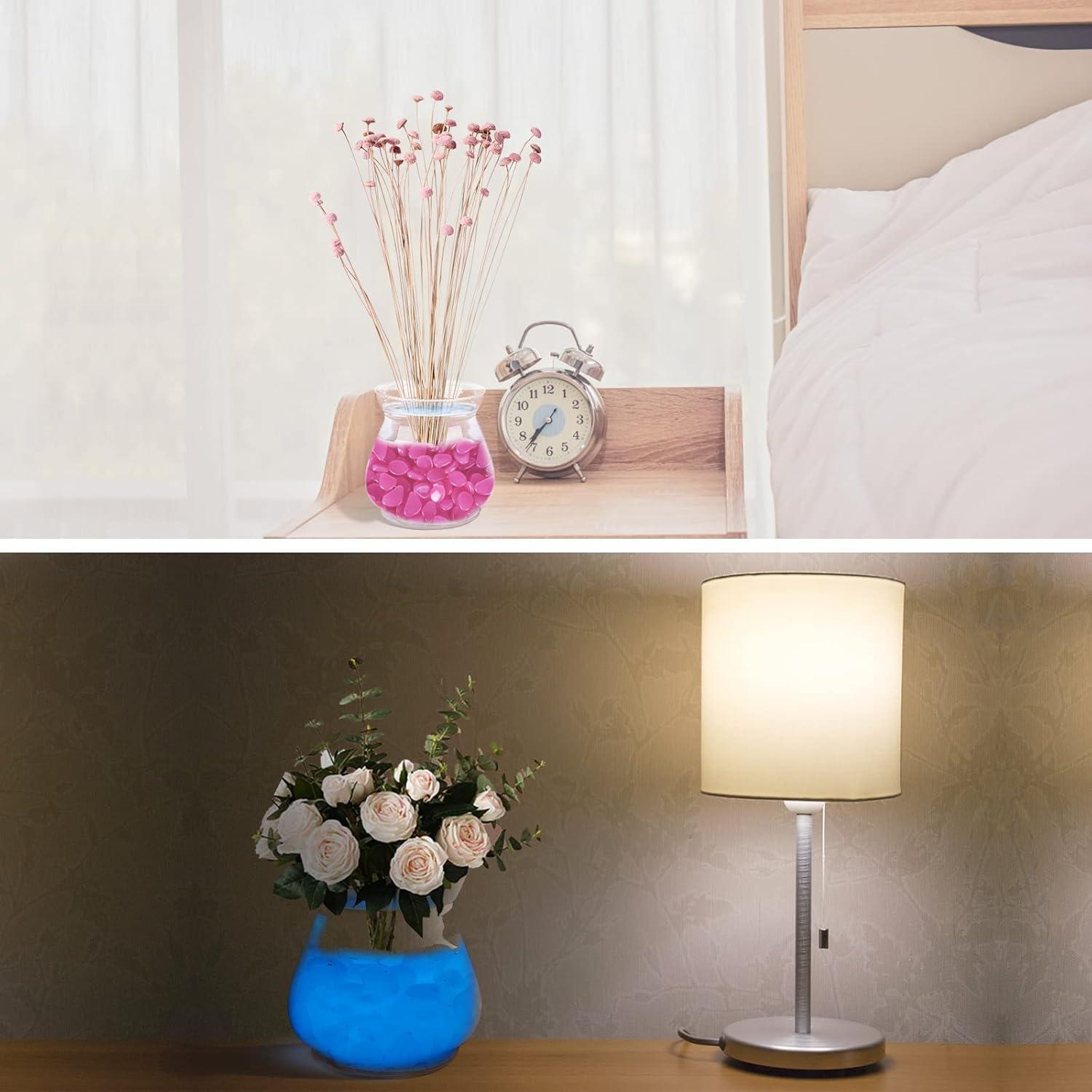 Piedras Brillantes Luminiscentes Rosadas 100Pcs - Dinastía Kaiyuan