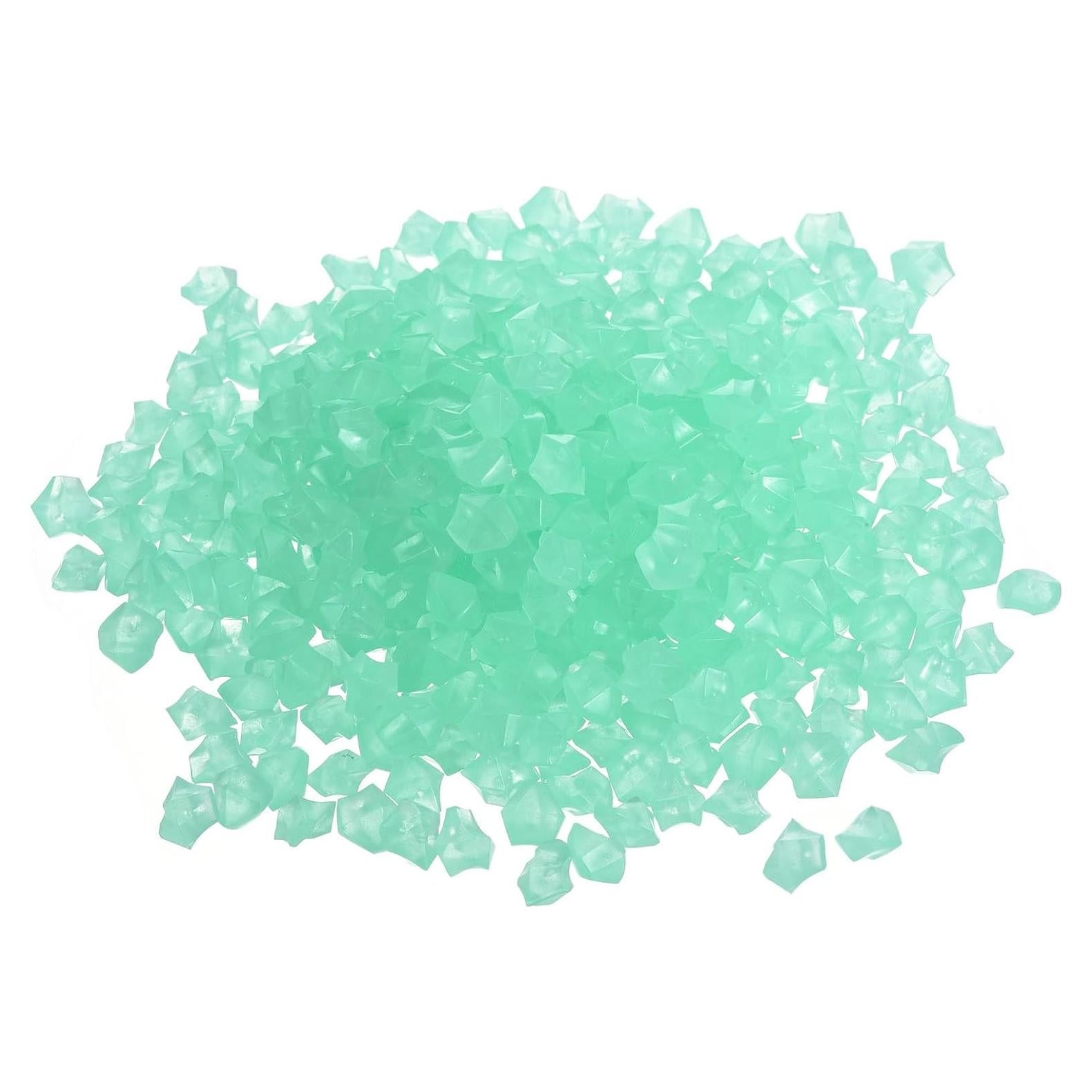 Rocas Brillantes Luminiscentes MECCANIXITY 1000pcs Verde Claro 8-10mm