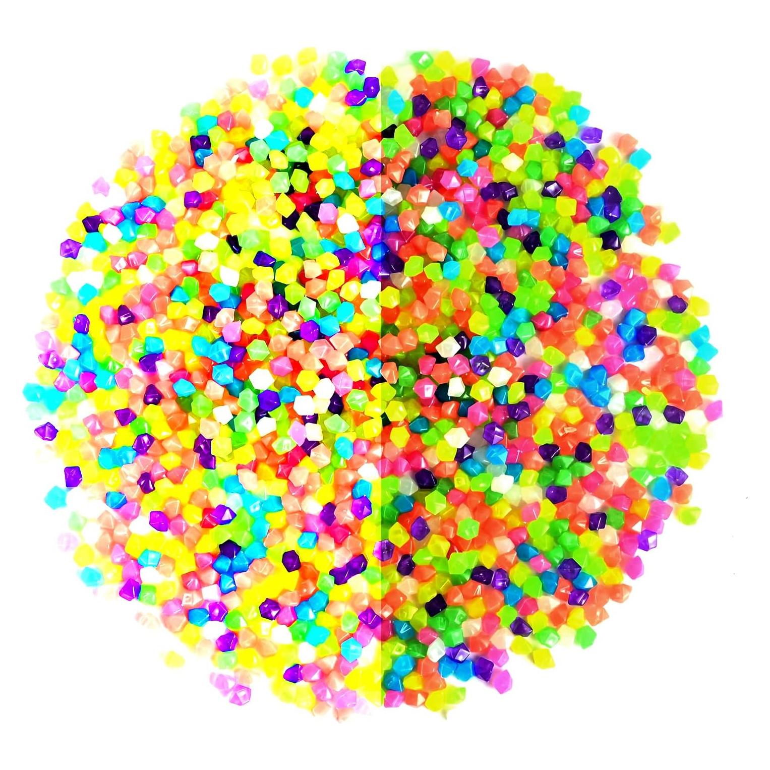 Rocas Brillantes en la Oscuridad Abnaok 600PCS 1.02cm