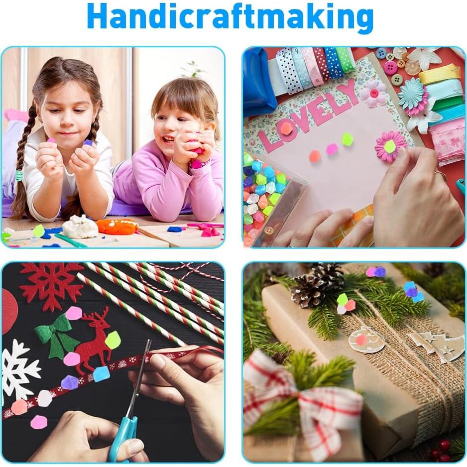 Rocas Brillantes en la Oscuridad Abnaok 600PCS 1.02cm