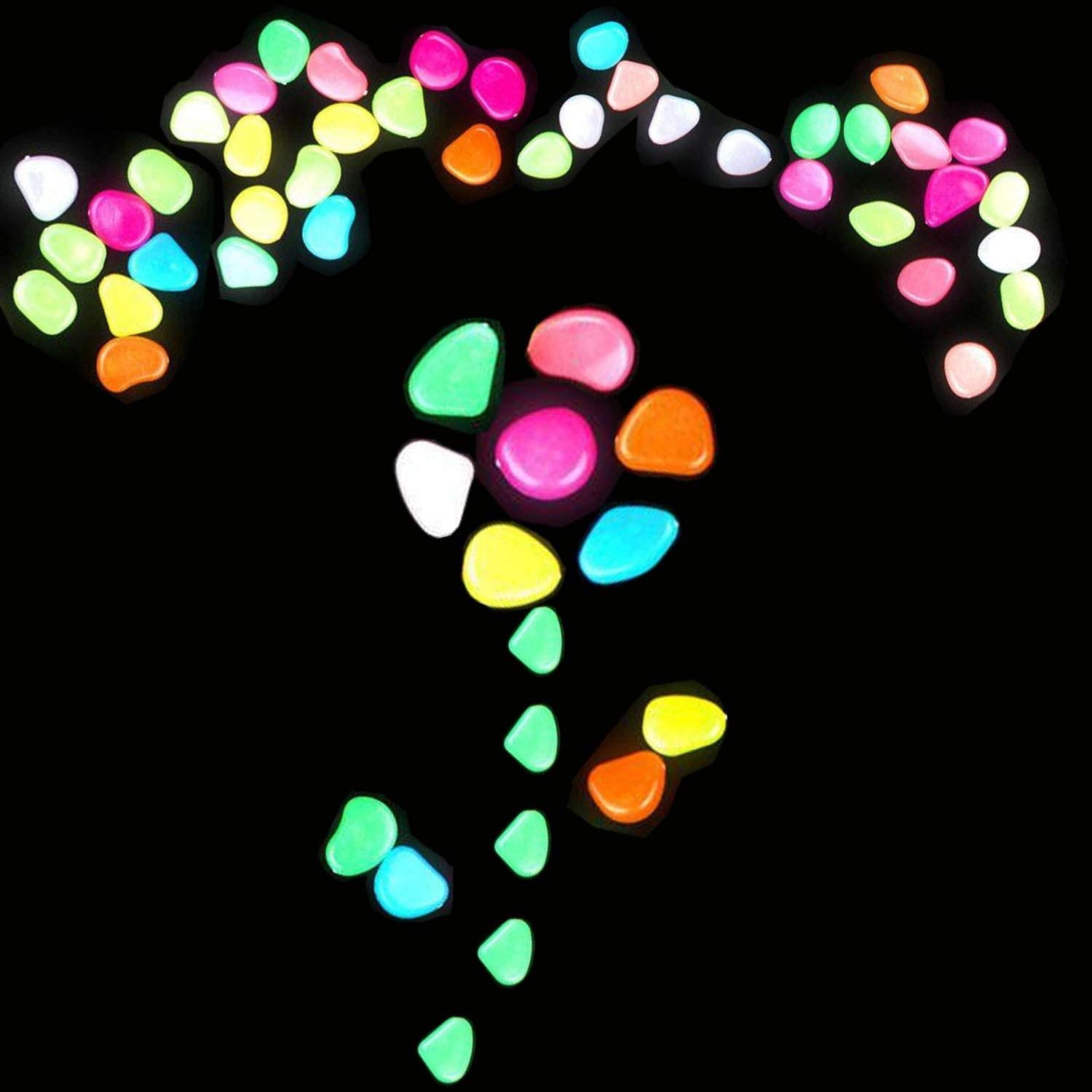 Piedras Brillantes Luminiscentes 1100Pcs Estilo Chic 2-3cm