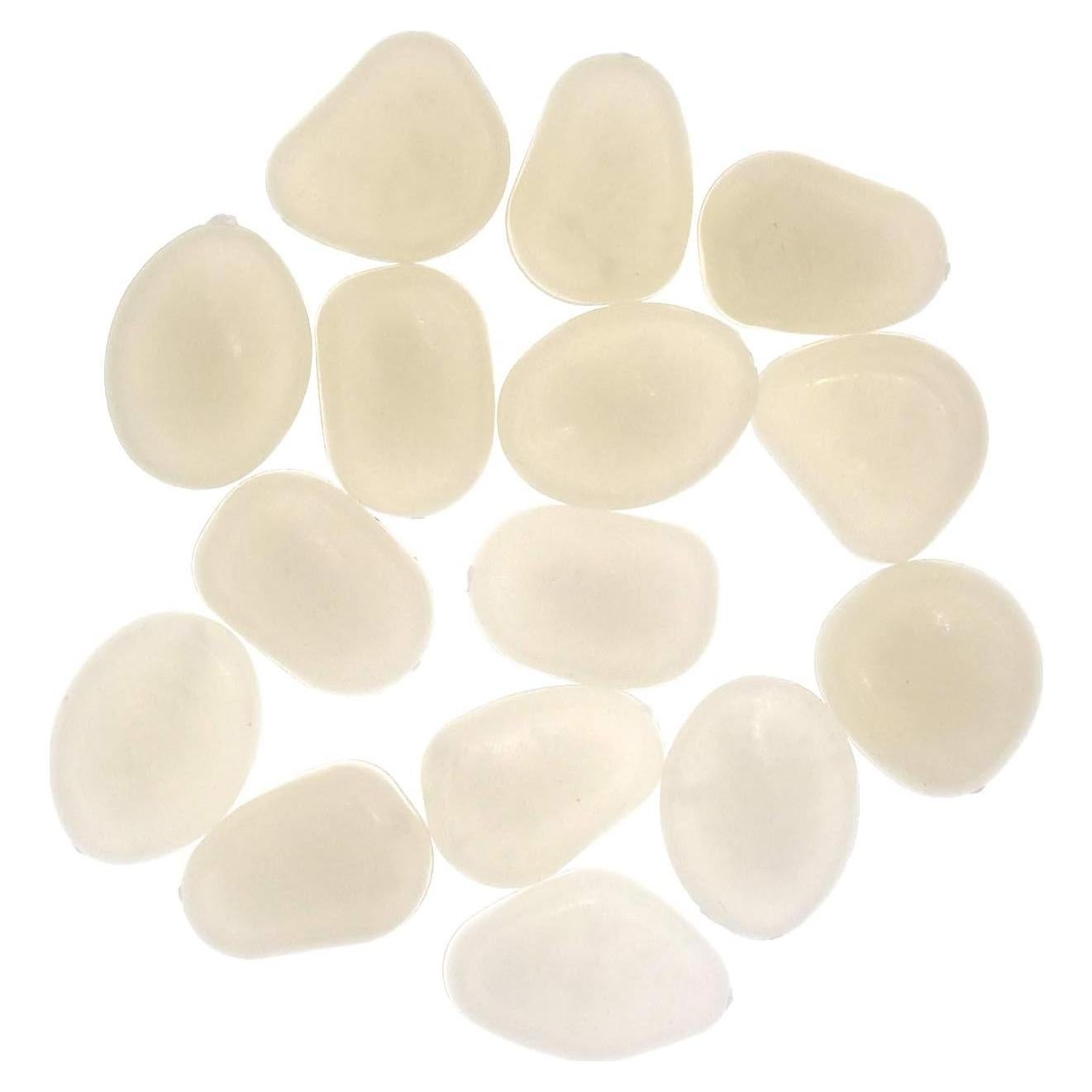 Piedras Brillantes QTTLLI 100Pcs Decorativas para Jardín
