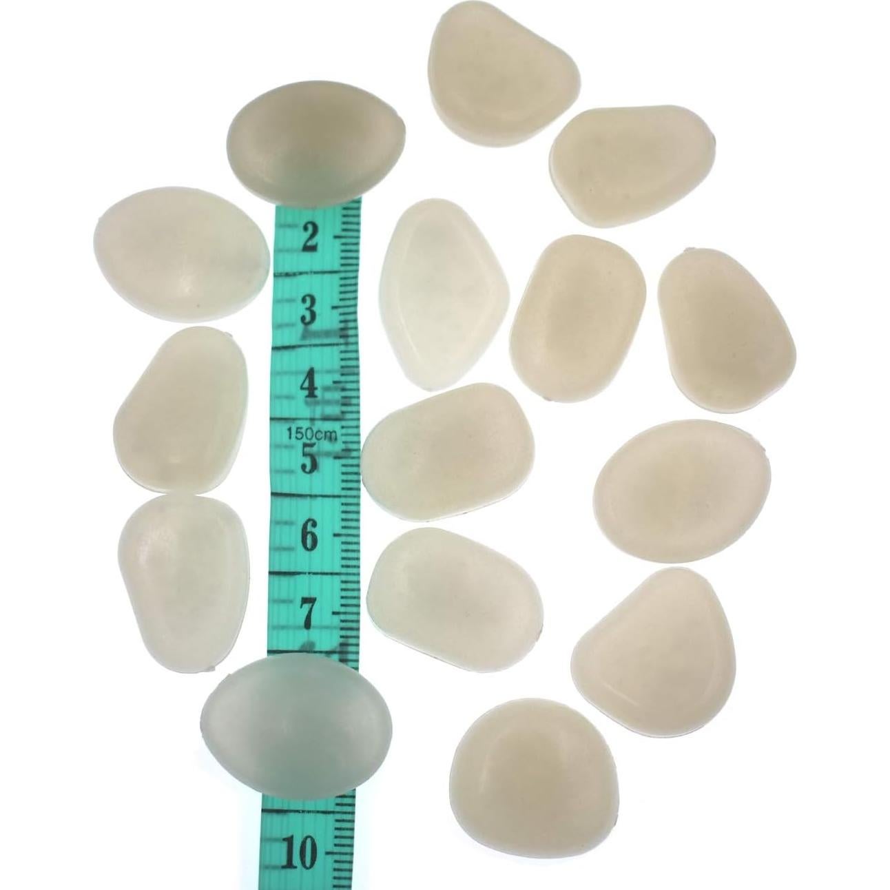 Piedras Brillantes QTTLLI 100Pcs Decorativas para Jardín