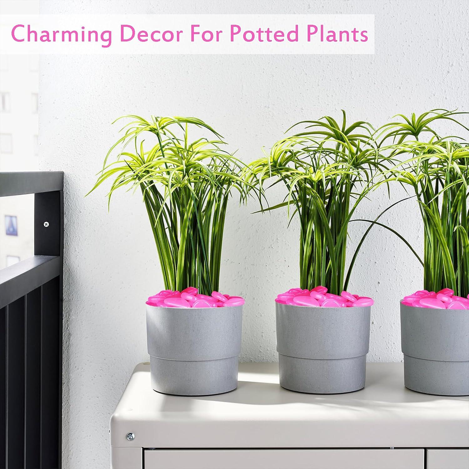 Piedras Brillantes para Jardín 1100pc Rosa Kaiyuan Dynasty