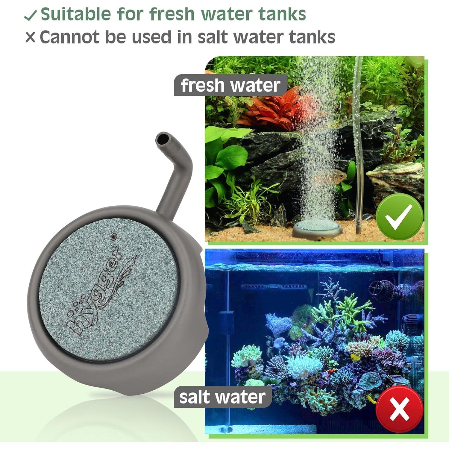 Piedra de Aire Acuario Hygger 3.56cm Silenciosa Oxígeno