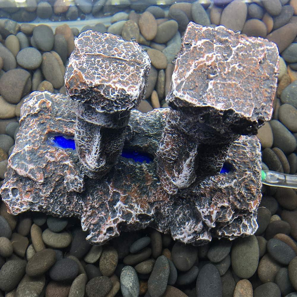 Decoración de Acuario Smoothedo-Pets Moai 10cm Gris