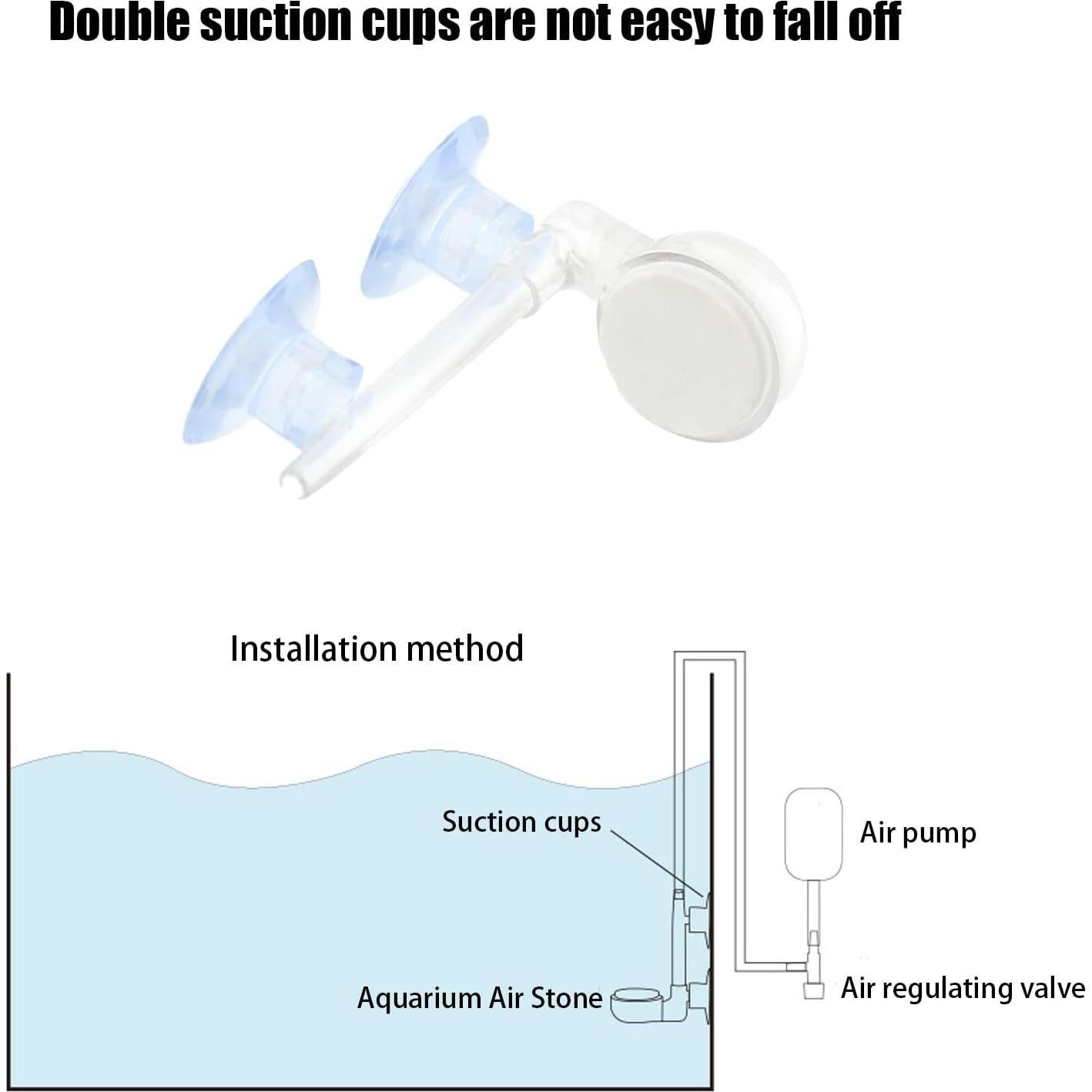 Kit de 2 Piedras de Aire para Acuario KFZDCG con Válvula
