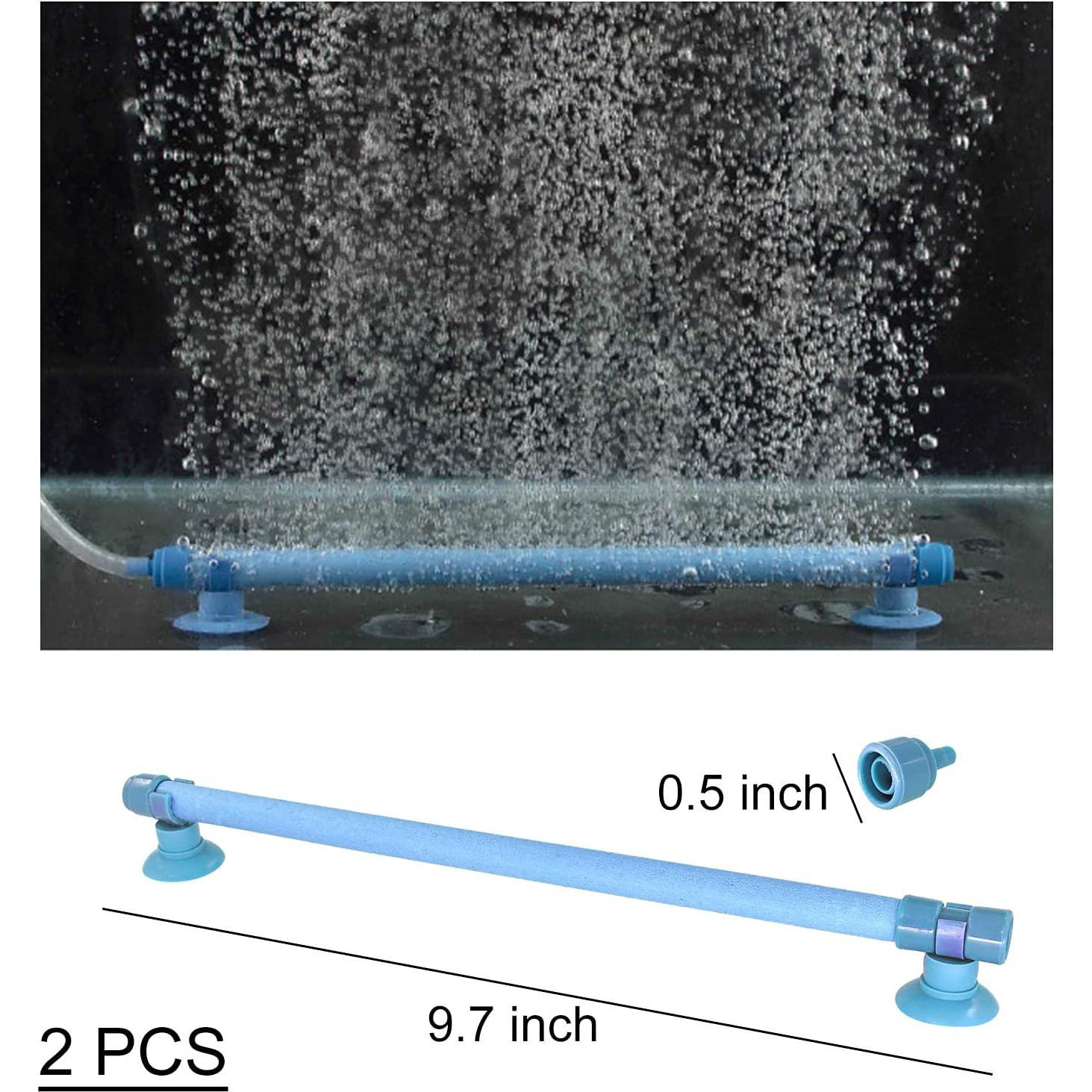 Piedra de Aire para Acuario WishLotus 2 Piezas Azul