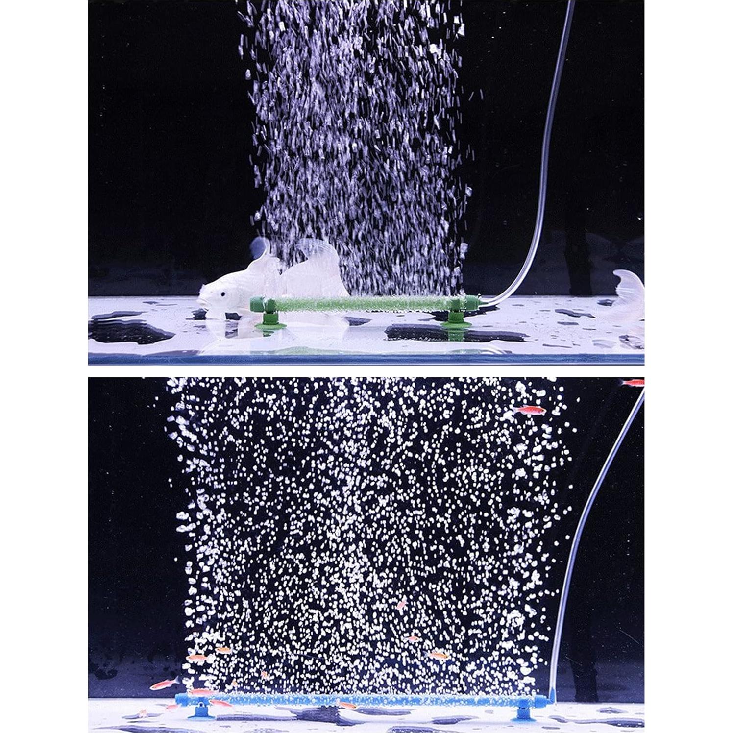 Piedra de Aire para Acuario WishLotus 2 Piezas Azul