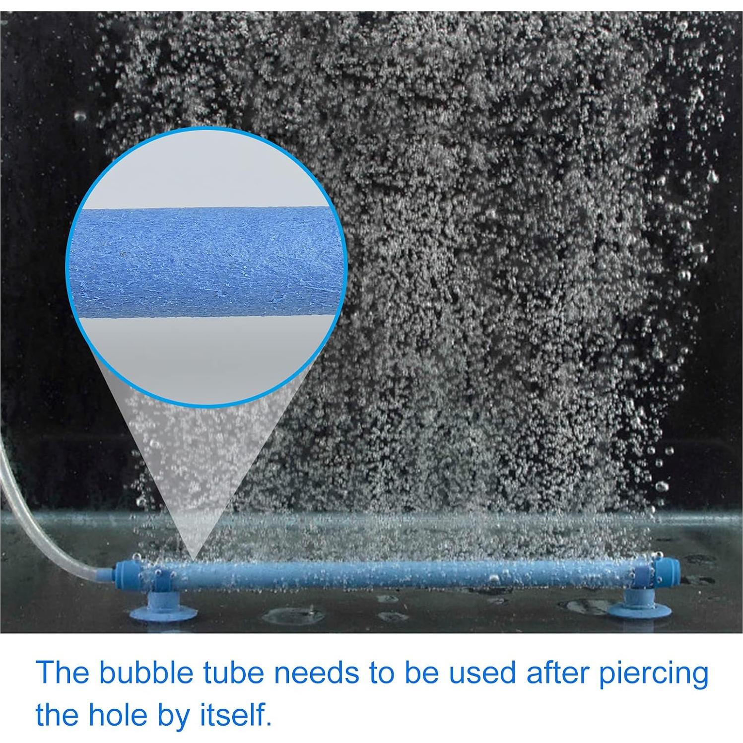 Piedra de Aire para Acuario WishLotus 2 Piezas Azul