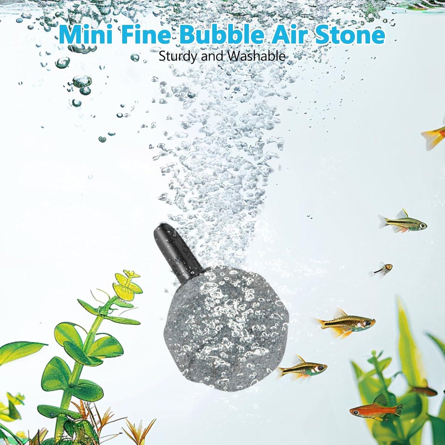 Bomba de Aire Mini Hygger 1.5W para Acuario 1.9-56.8L