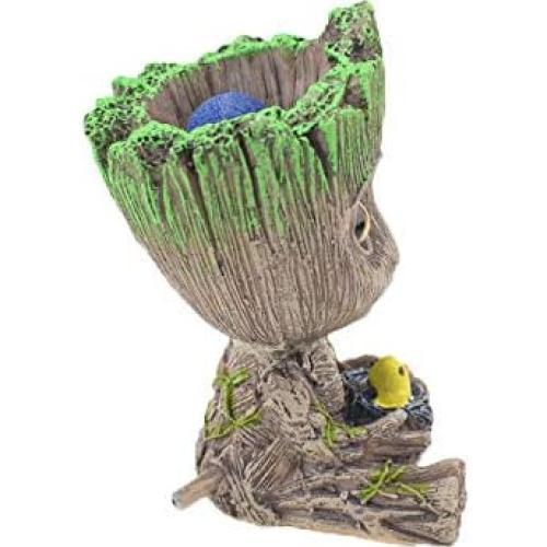 Burbujeador de Acuario TEEMO Groot con Accesorios 10 cm