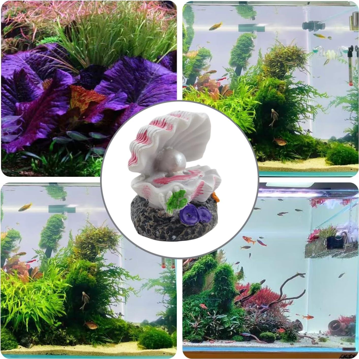 Burbujeador de Concha de Acuario Lssapr Rosa 54mm x 55mm