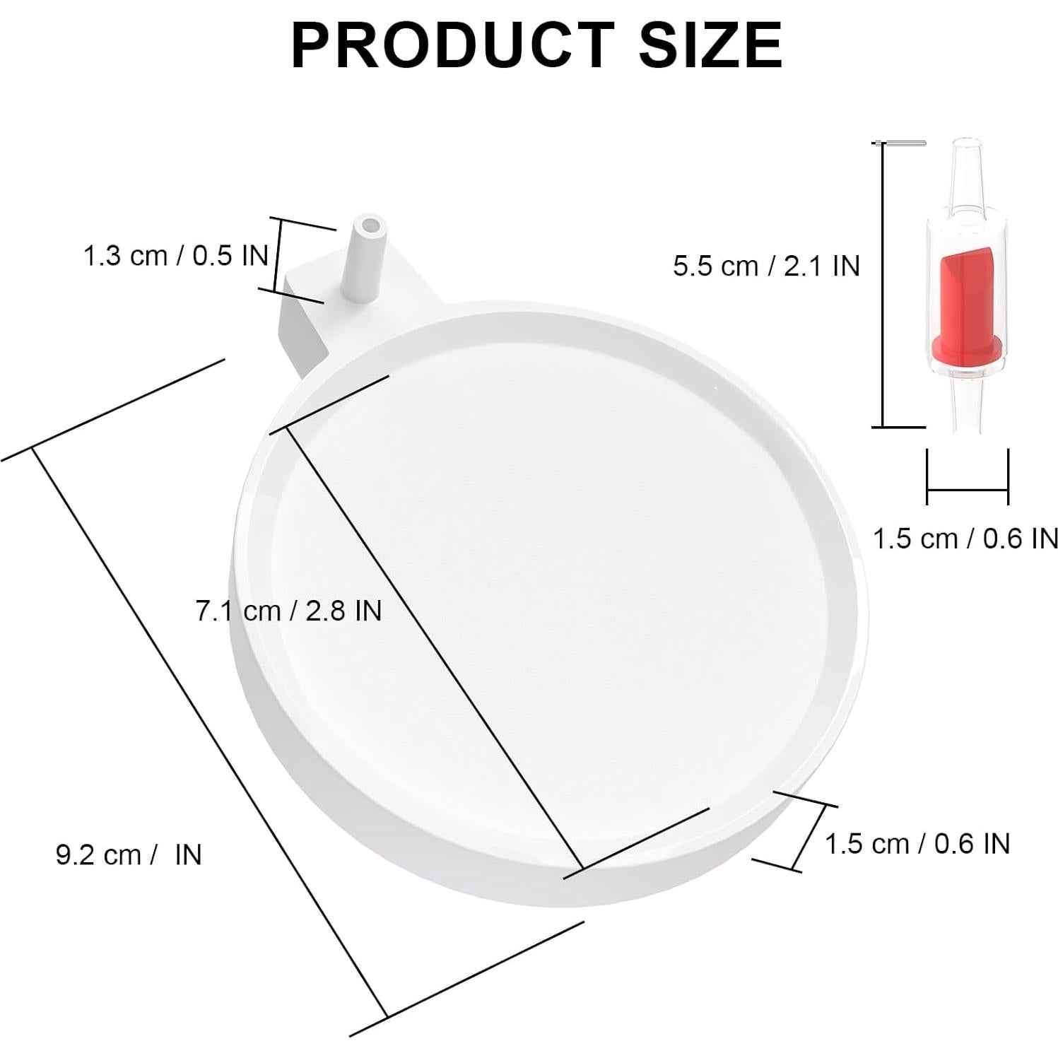 Piedra de Aire para Acuario WTMCC 8cm - Oxigenador Silencioso