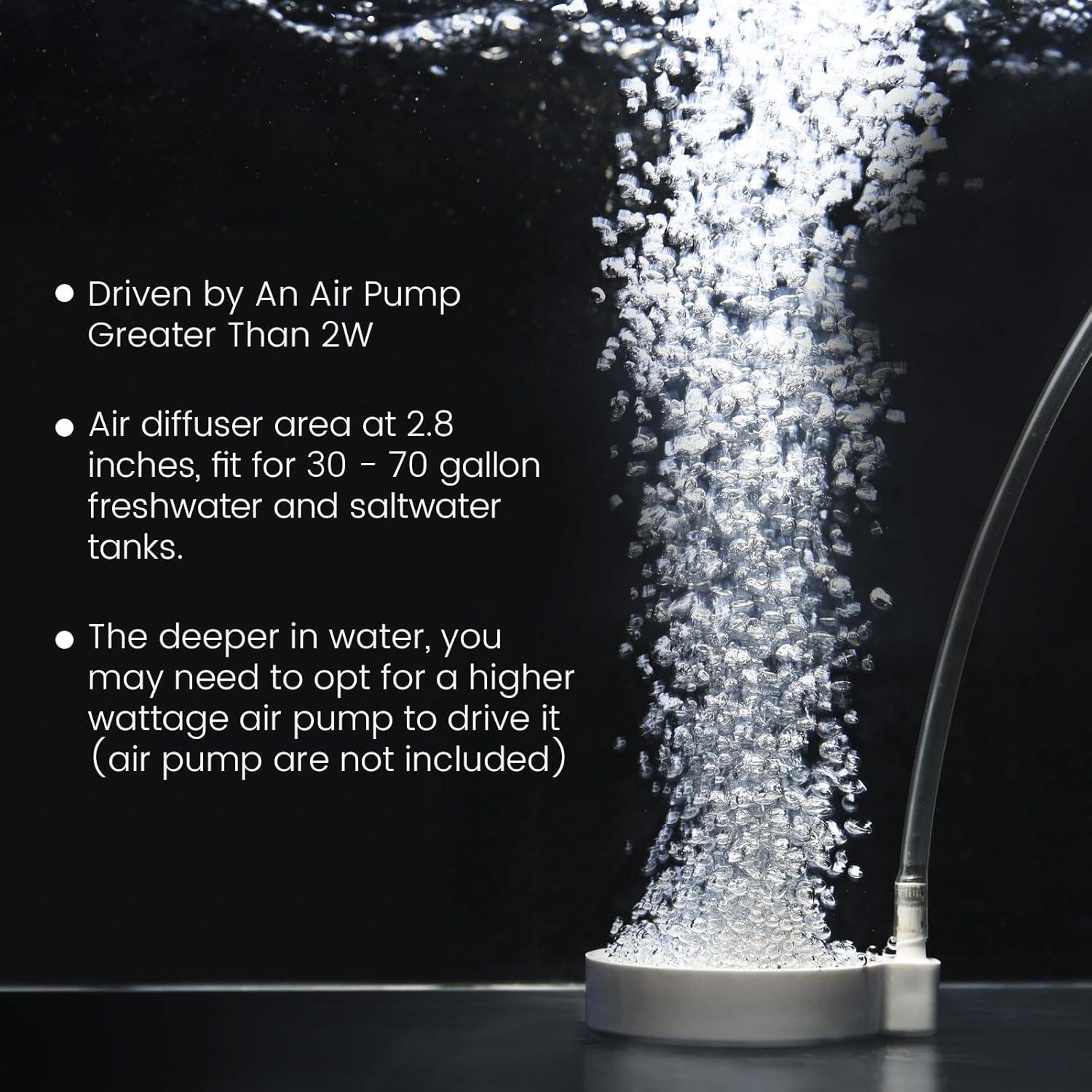 Piedra de Aire para Acuario WTMCC 8cm - Oxigenador Silencioso