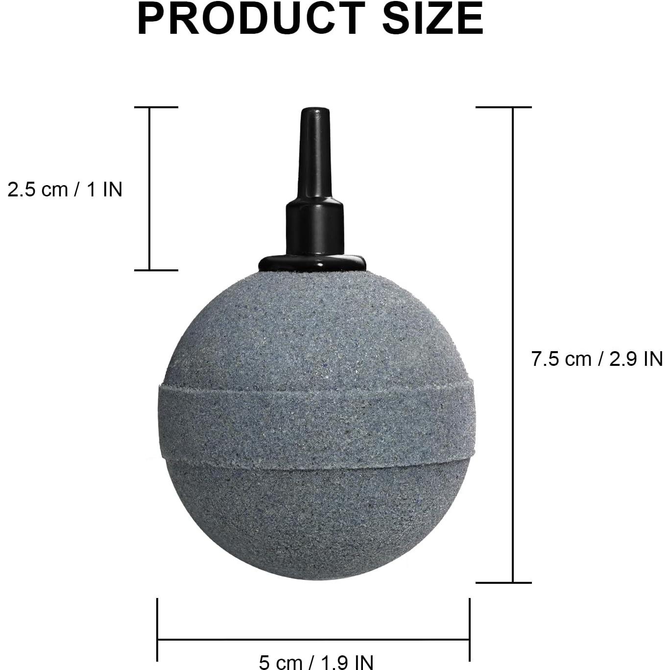 Piedra de Aire WTMCC para Acuario - Difusor de Burbujas 5.08 cm