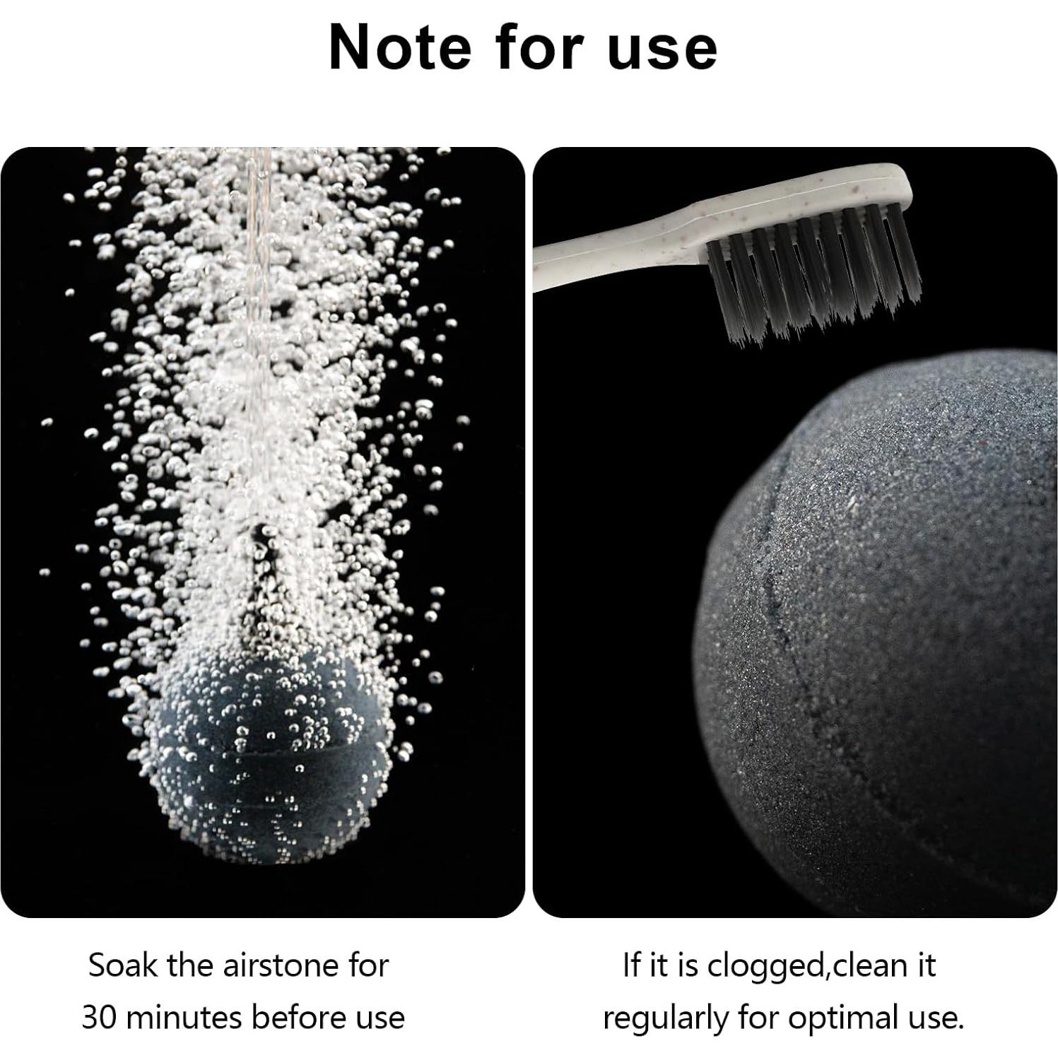 Piedra de Aire WTMCC para Acuario - Difusor de Burbujas 5.08 cm