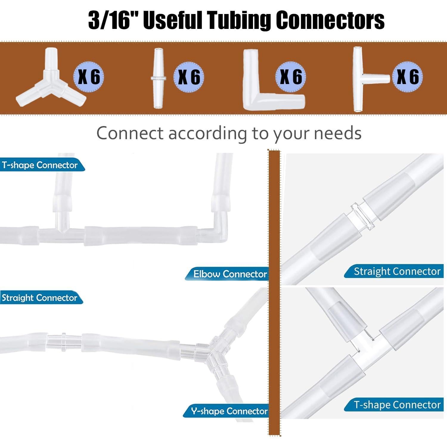 Accesorios de Bomba de Aire para Acuario Wonfly - 7.92 m Tubo