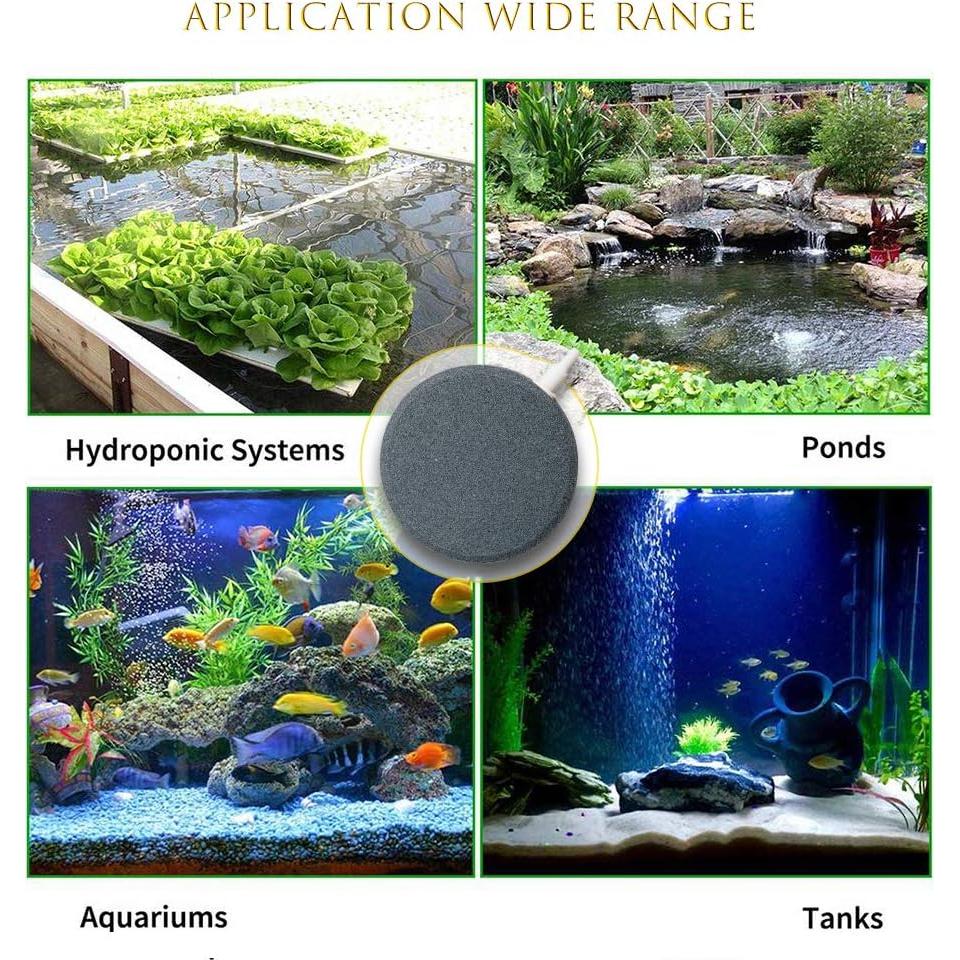 Difusor de Aire Quickun 7.87 cm para Acuario y Hidroponía