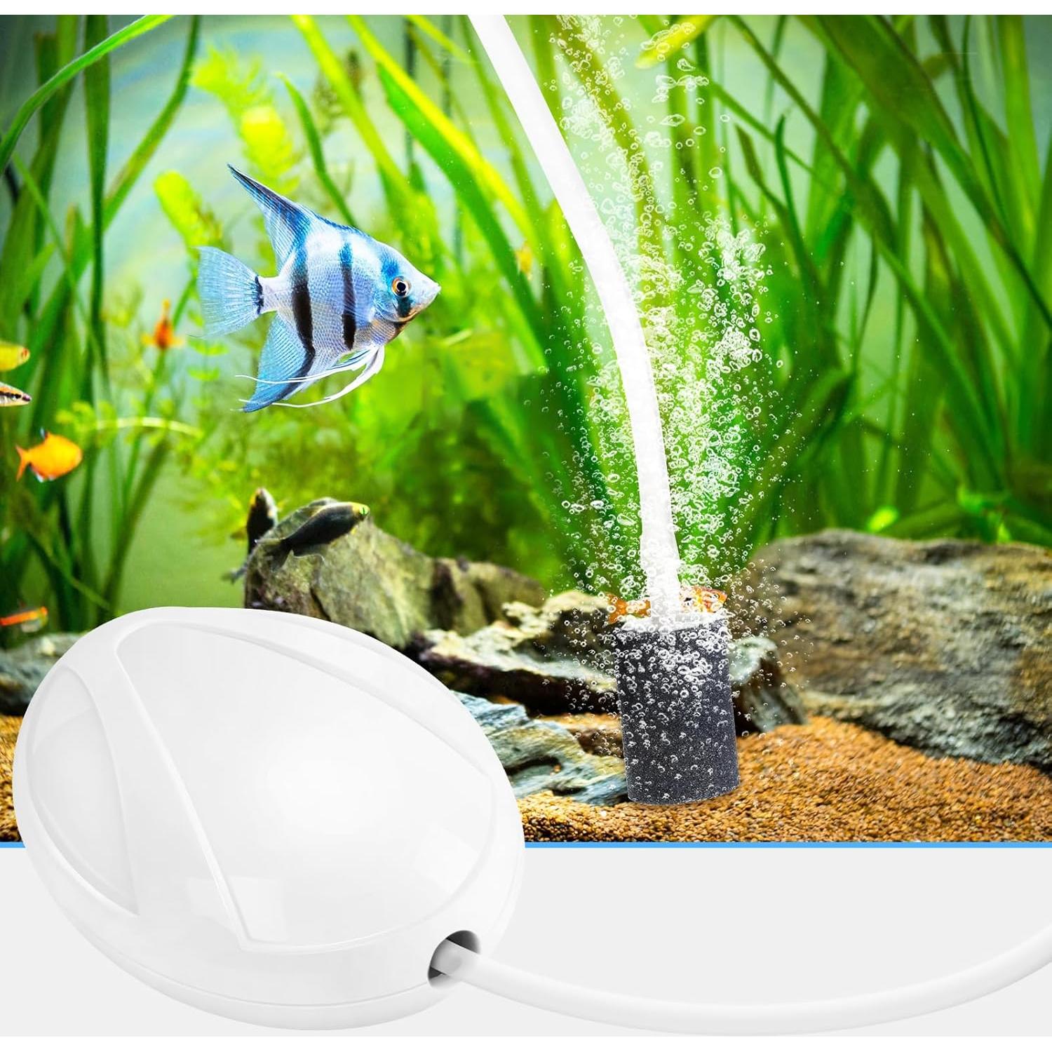 Bomba de Aire para Acuario AQUANEAT 20 Galones Silenciosa