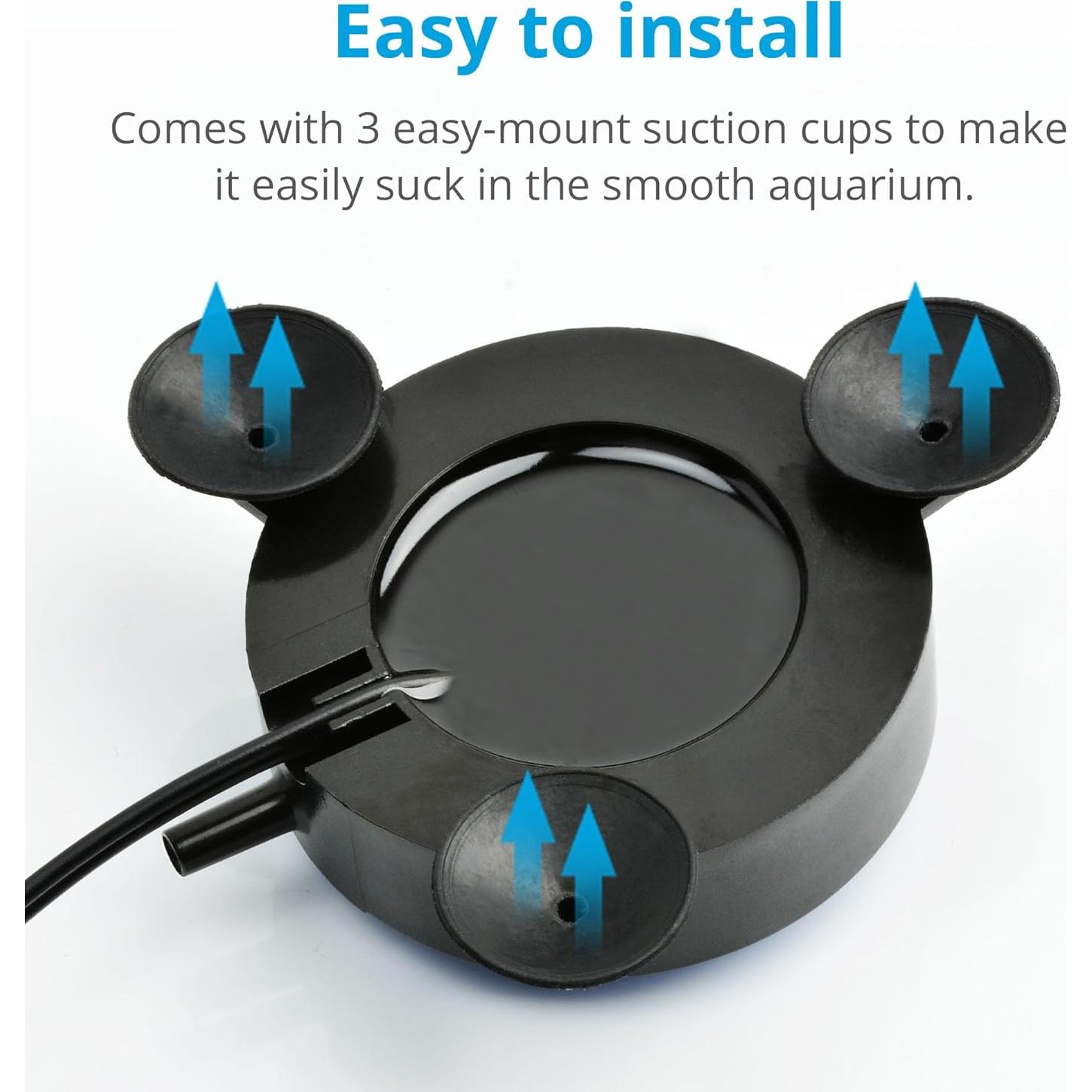 Kit de Adorno de Volcán para Acuario NICREW con LEDs Multicolores