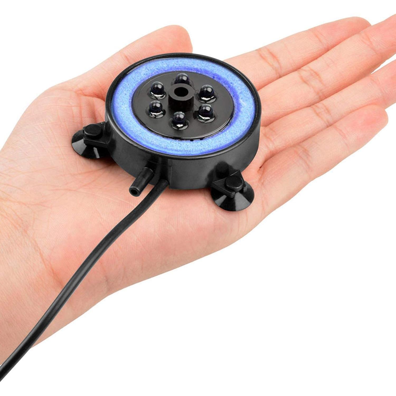 Kit de Adorno de Volcán para Acuario NICREW con LEDs Multicolores