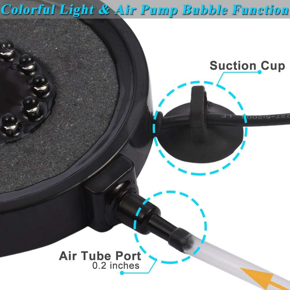 Luces LED RGBW para Acuario TOPBRY, 11 Colores, Control Remoto