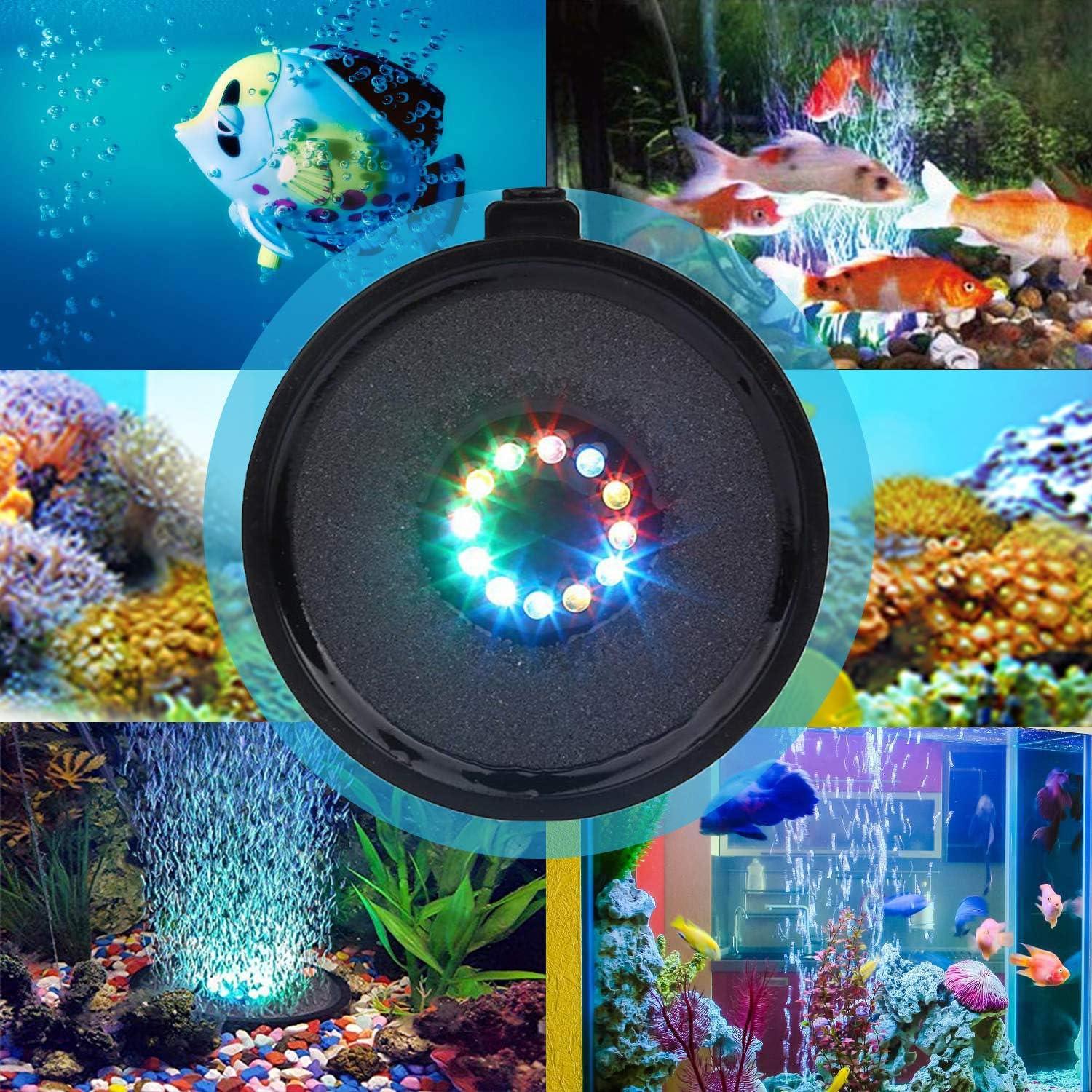 Luces LED RGBW para Acuario TOPBRY, 11 Colores, Control Remoto