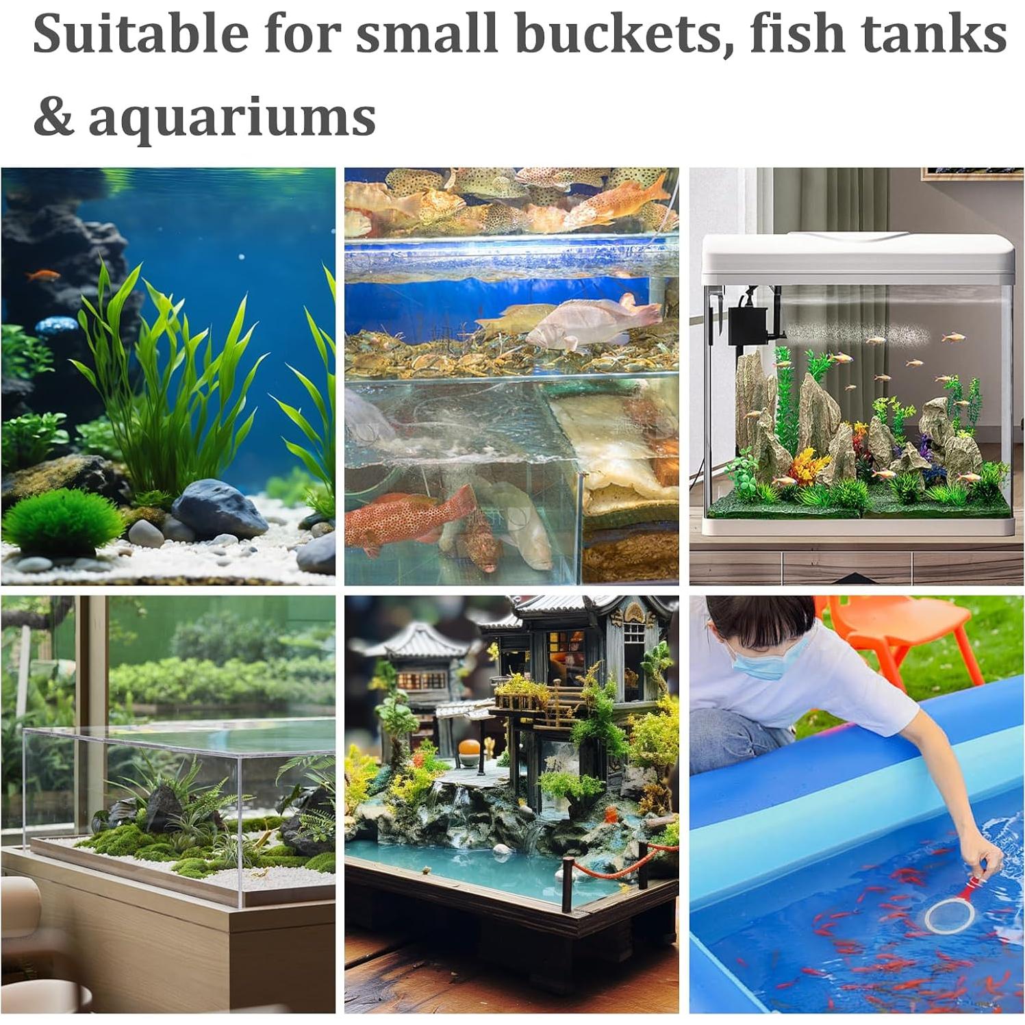 Piedra de Aire para Acuario Telooco 5 cm Difusor Silencioso