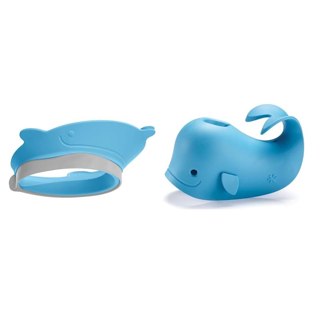 Gorro de Ducha y Cubierta de Grifo Skip Hop Azul 9m+