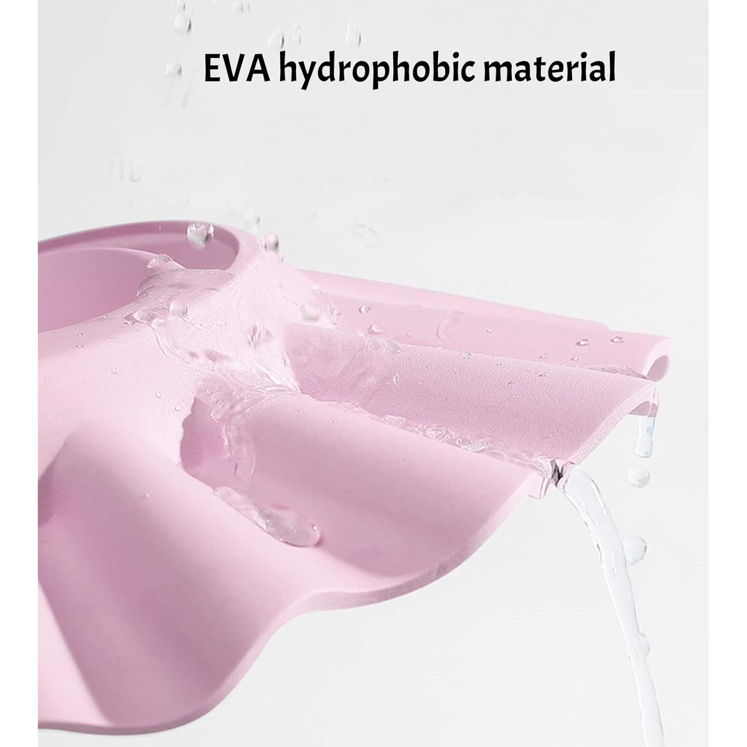 Gorro de Ducha para Bebé HKSICHENGKEJI Ajustable EVA 6-72 Meses