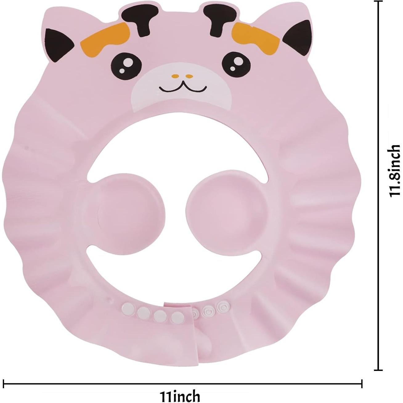 Gorro de Ducha para Bebé HKSICHENGKEJI Ajustable EVA 6-72 Meses