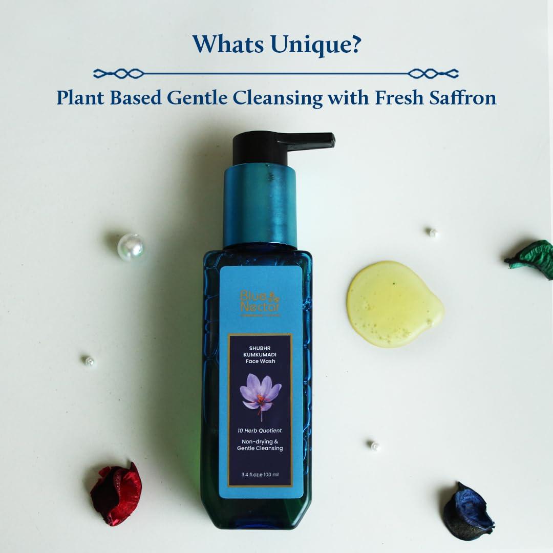 Limpiador Facial Blue Nectar Kumkumadi 100 ml - Antipimienta