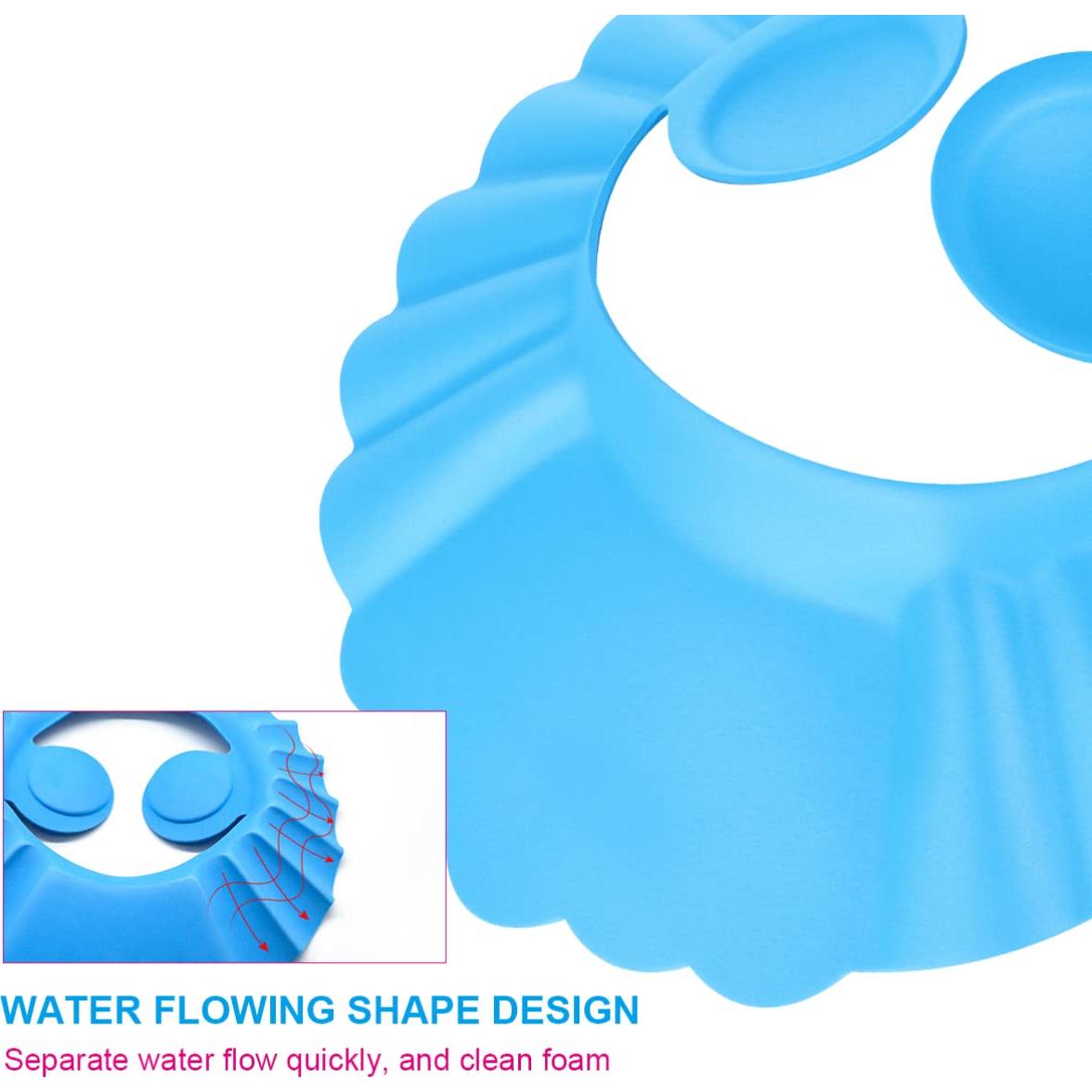 Gorro de Ducha para Bebés Alipis Ajustable con Almohadillas