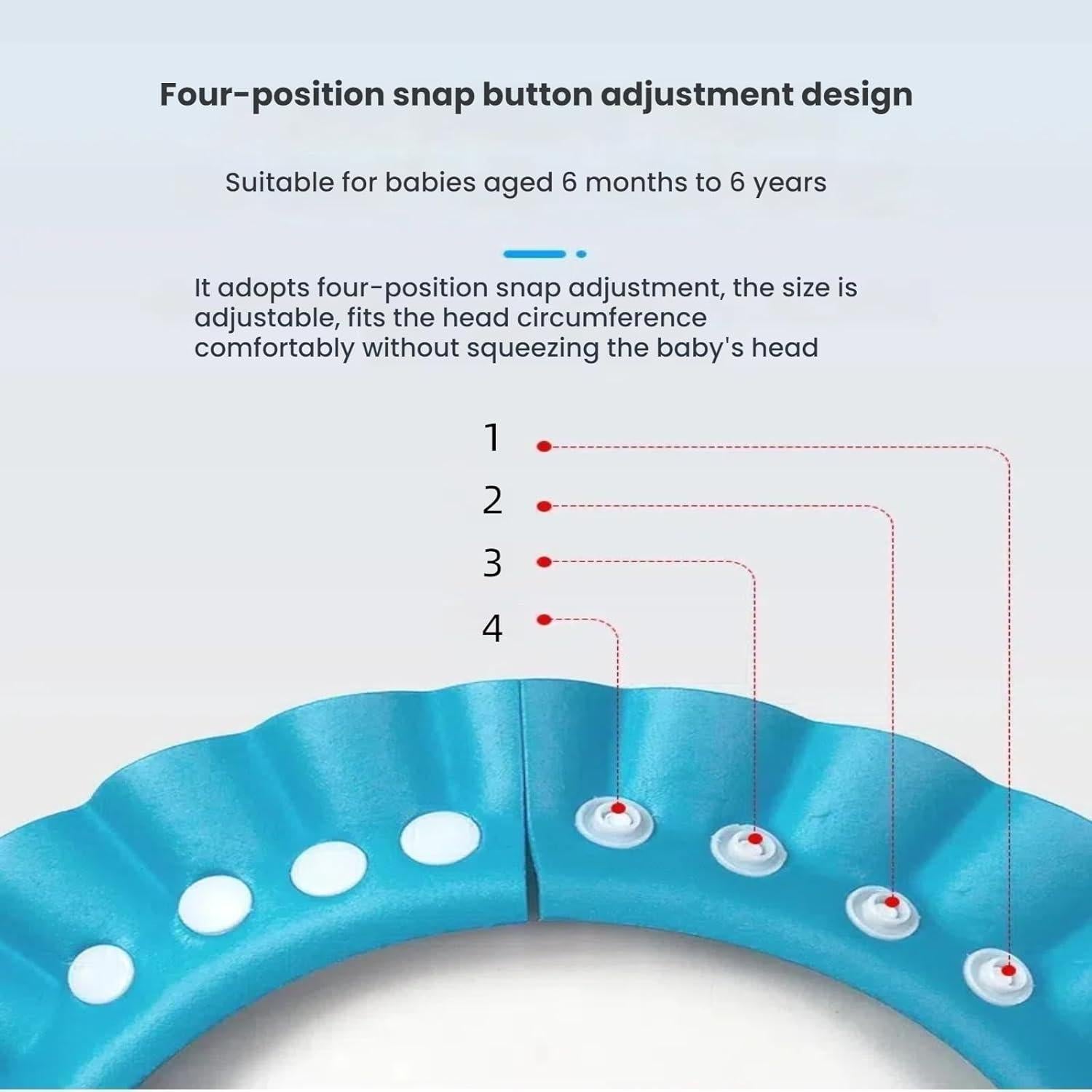 Escudo de Lavado de Cabello para Niños Generica Ajustable