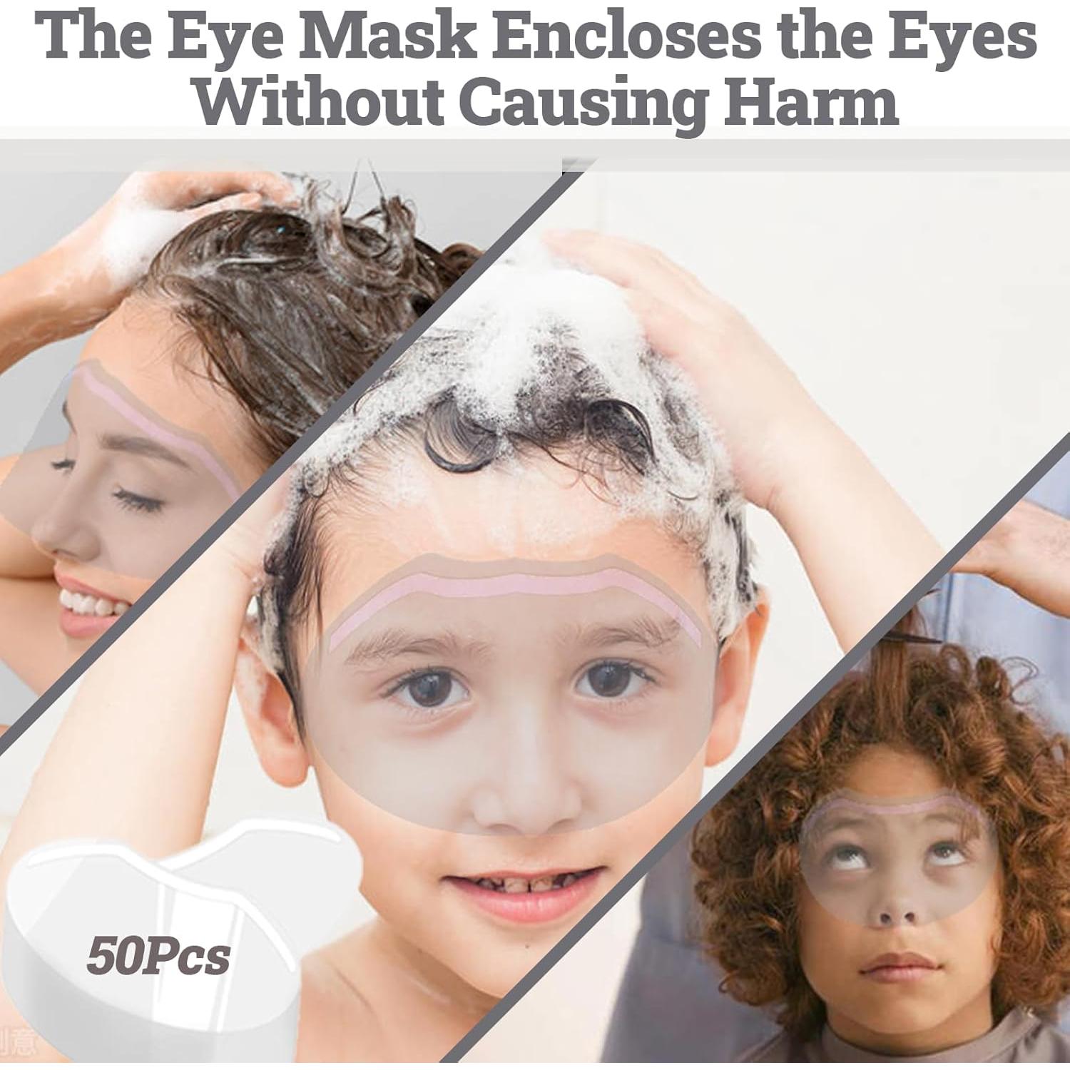 50 Protectores Faciales Desechables QIOOLEEO para Ducha