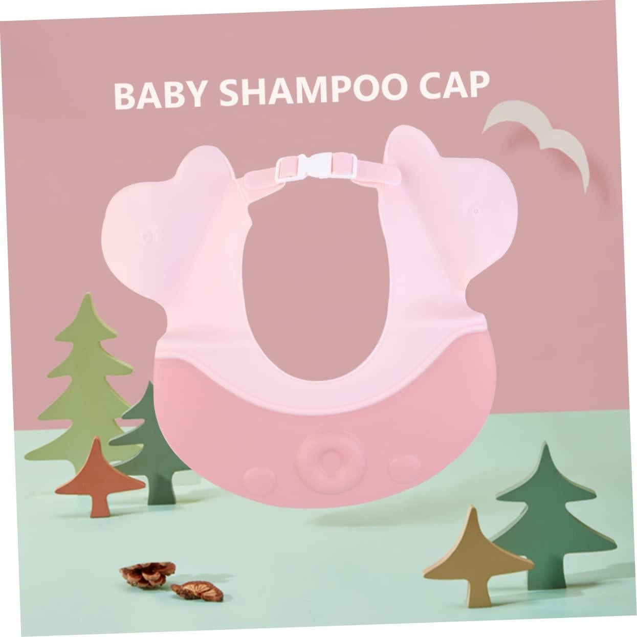 Gorro de Ducha Ajustable GLSTOY Rosa Claro para Niños