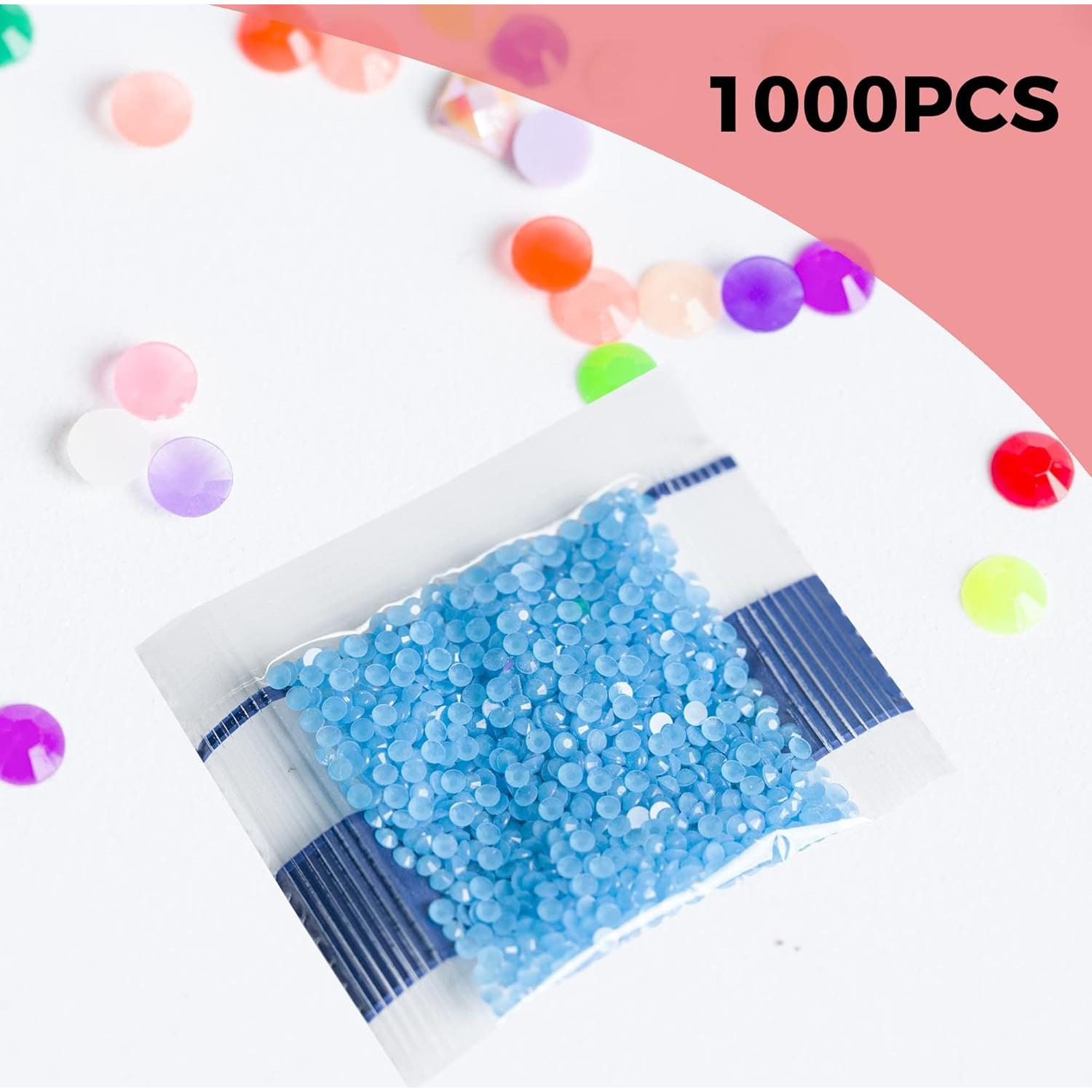 Perlas de Pintura de Diamante Brillantes 20 Colores 20000 Piezas