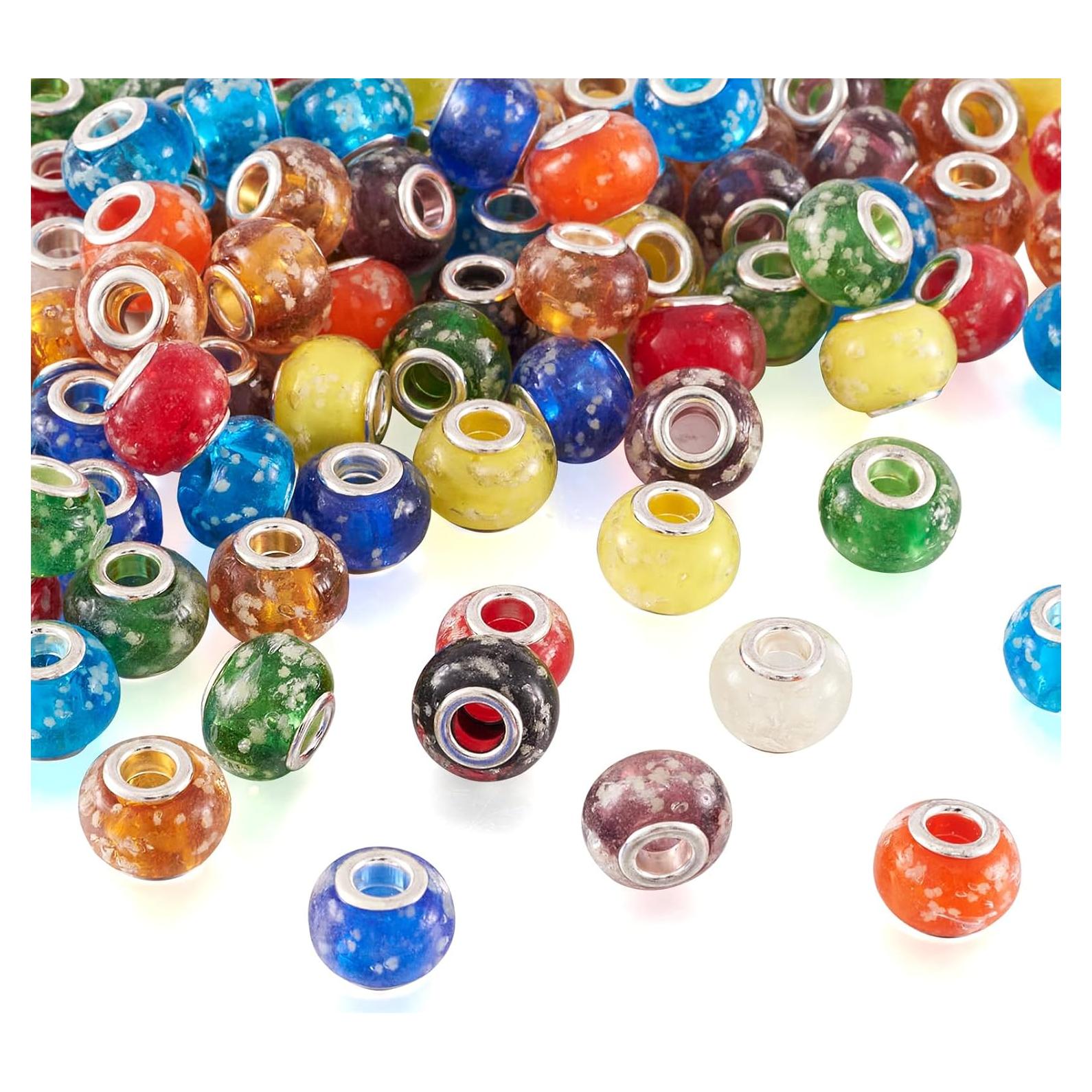 Cuentas Luminosas Cheriswelry 100pcs 14mm para Pulseras