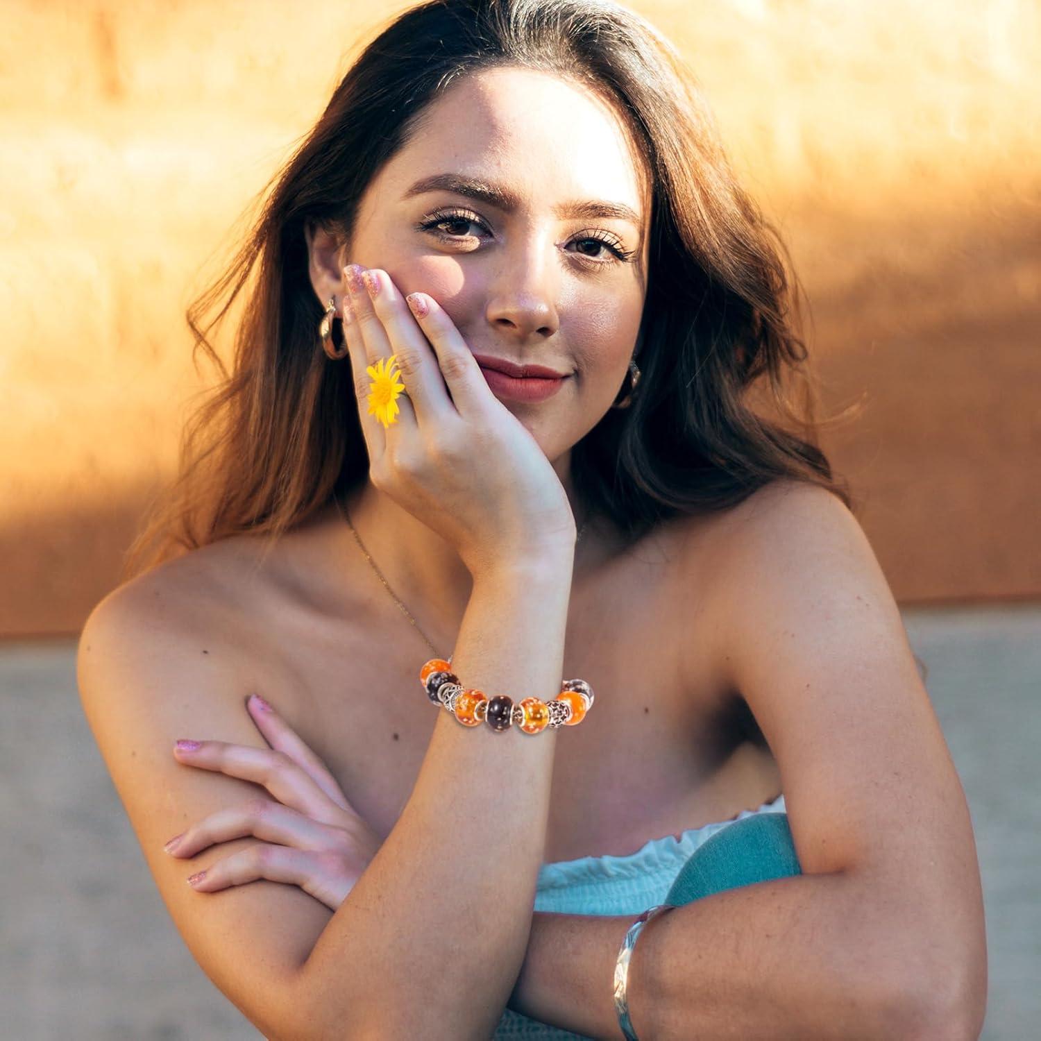 Cuentas Luminosas Cheriswelry 100pcs 14mm para Pulseras