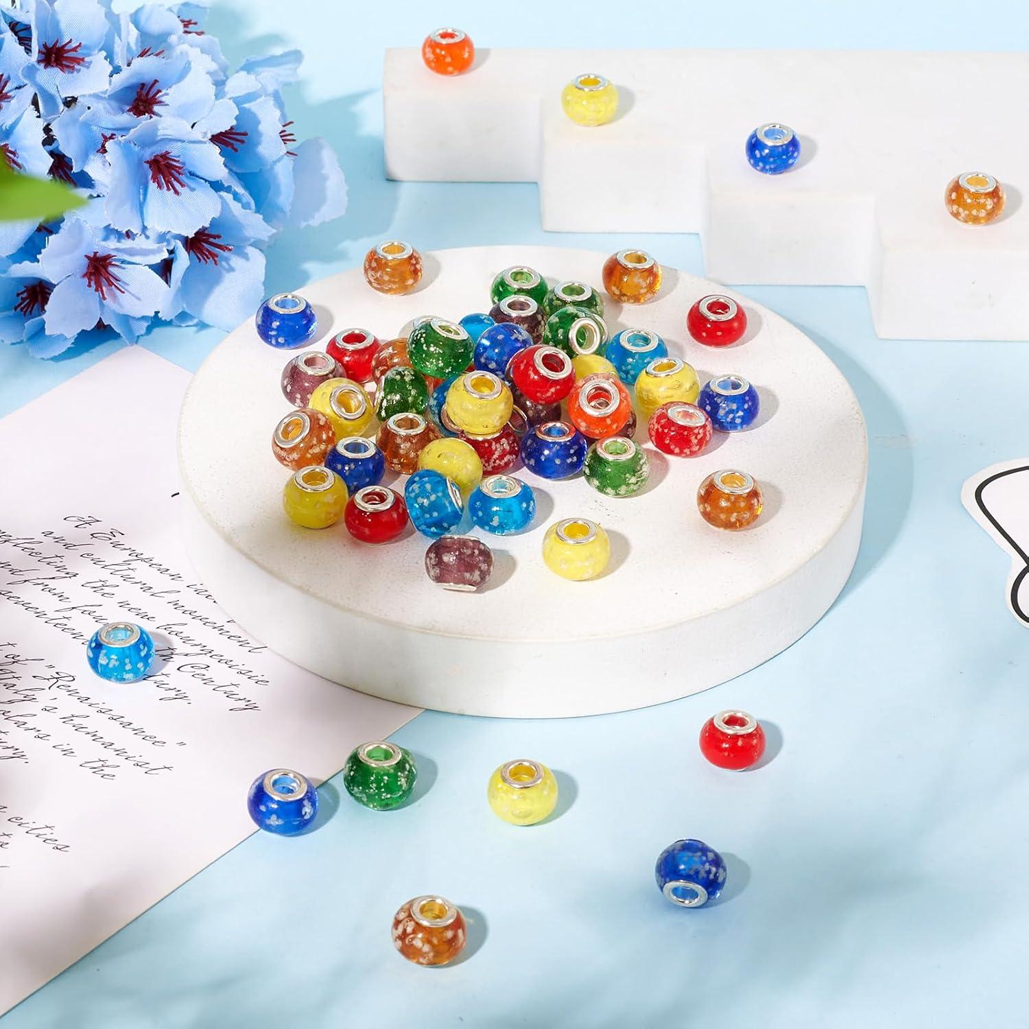 Cuentas Luminosas Cheriswelry 100pcs 14mm para Pulseras