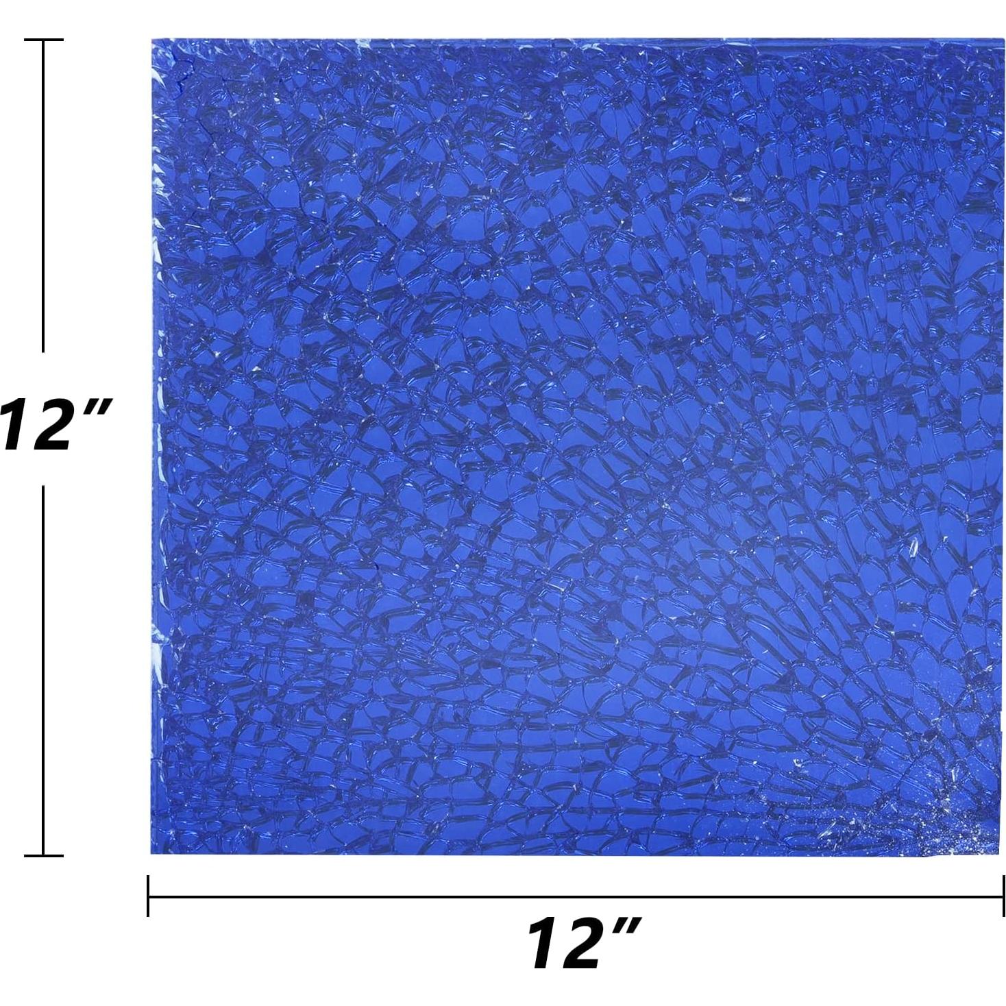 Vidrio de Fuego GASPRO 4.54 kg Azul Cobalto 1.27 cm para Fogata
