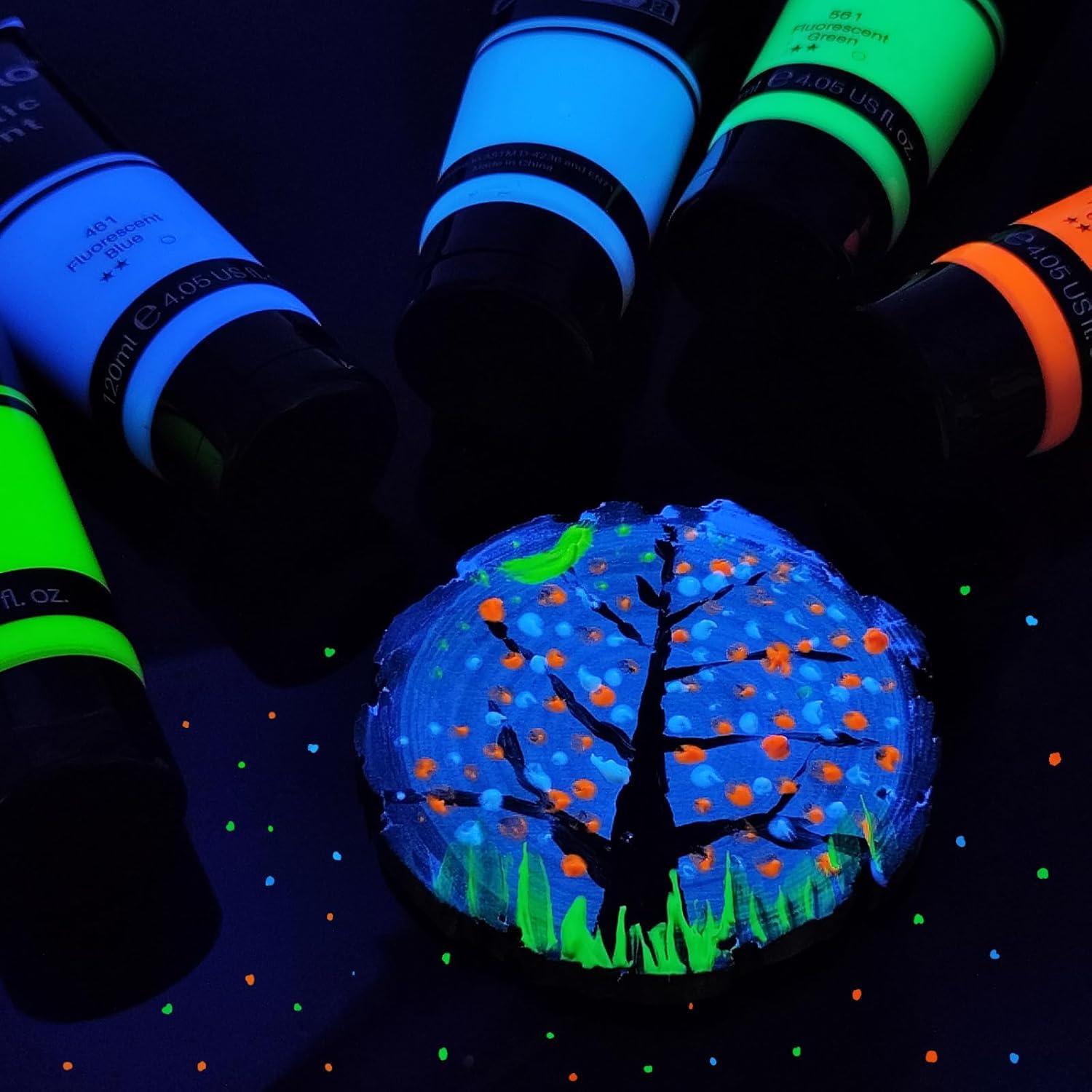 Pintura Acrílica Brillante Artecho 120ml Neón Neutral