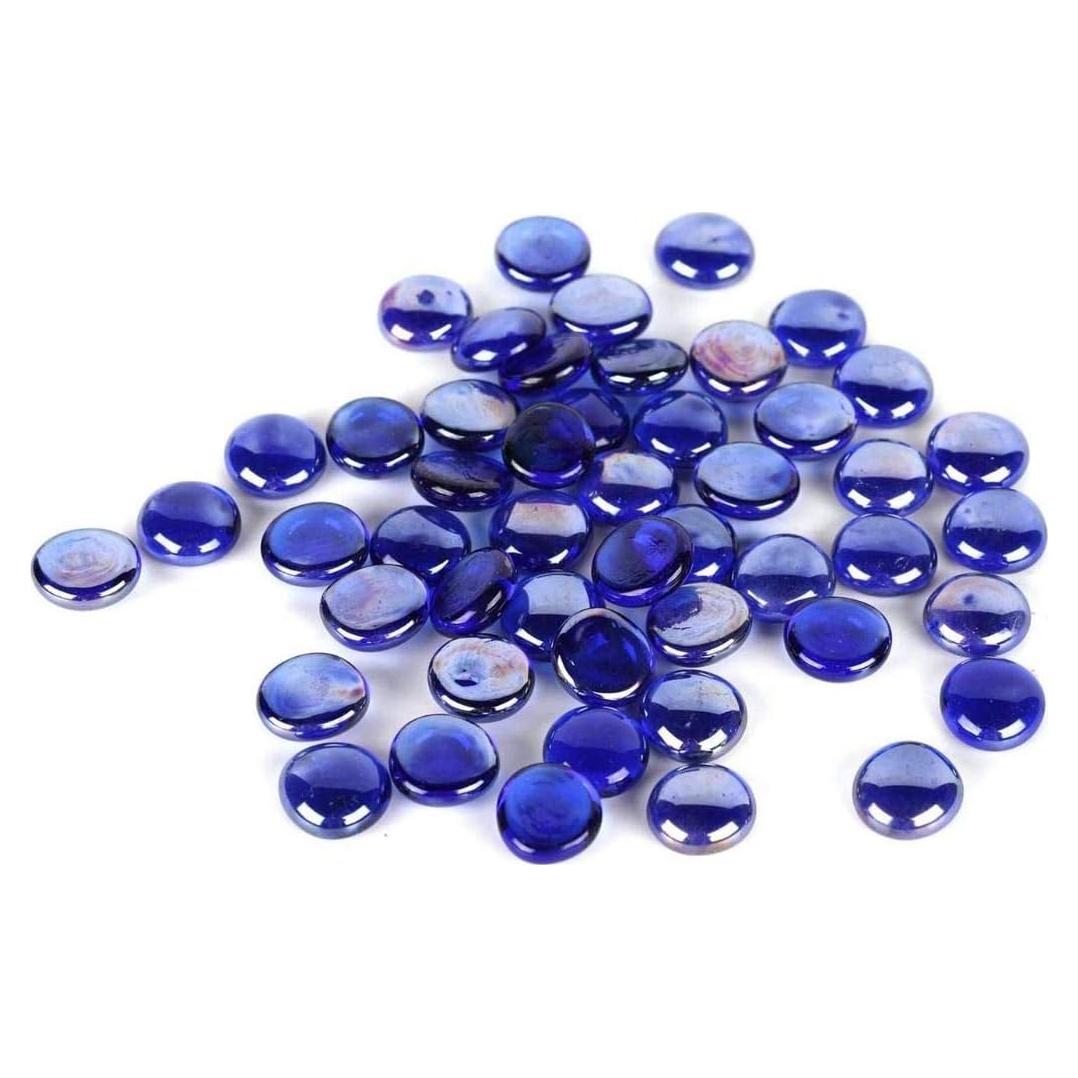Canicas de Vidrio Azul 5 kg para Jarrones y Decoración