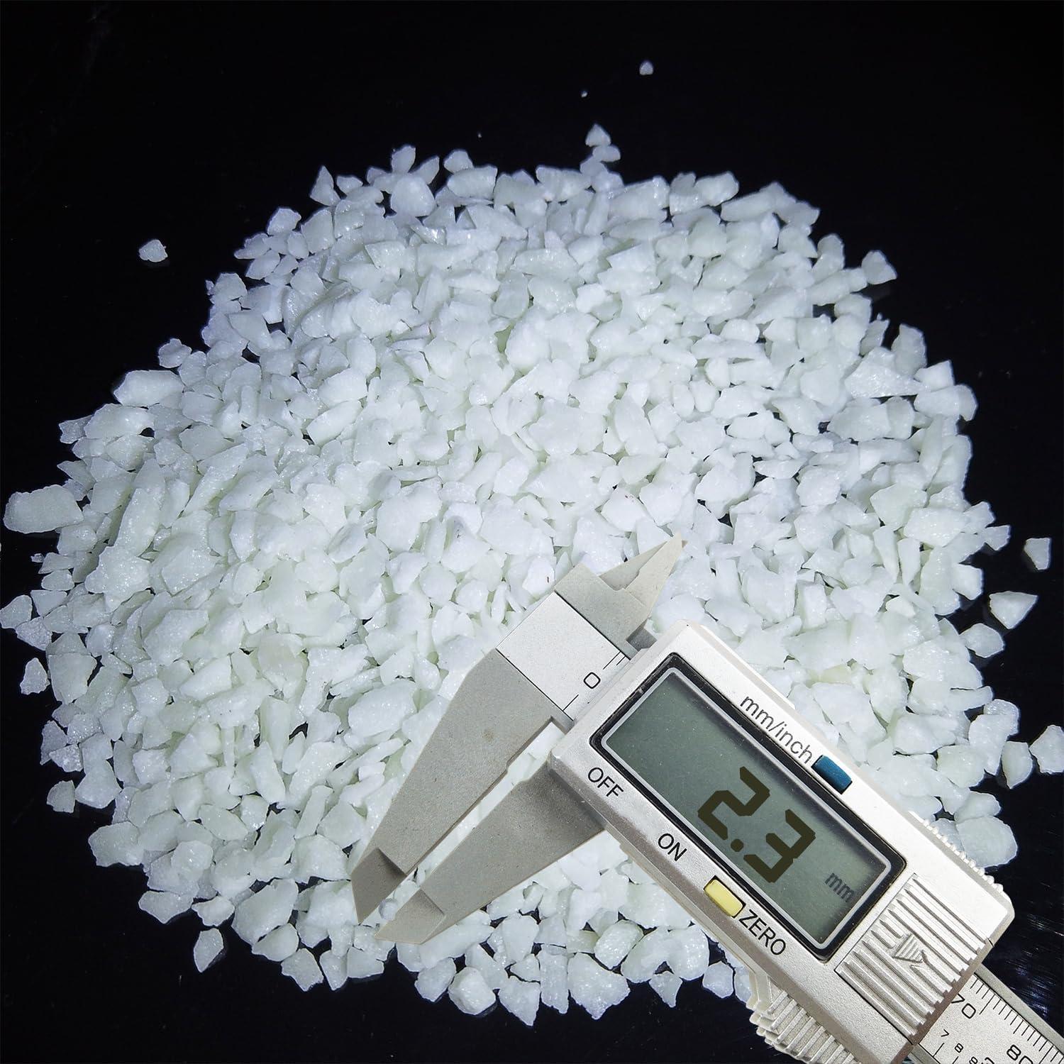 Vidrios Brillantes 200g 1-3mm Azul Cielo para Manualidades