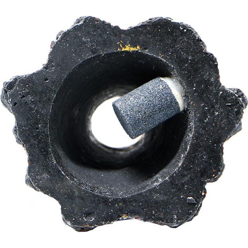 Decoración de Acuario Volcán RunXF con Burbujeador Pequeño