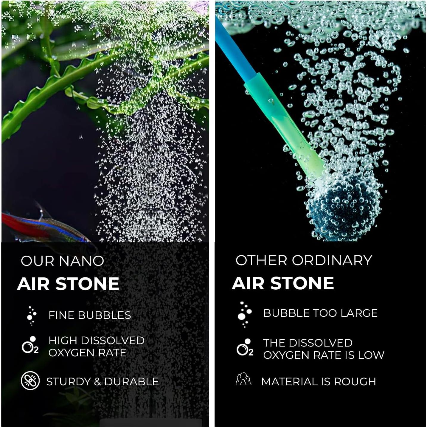 Piedra de Aire Grande SSFOLPFEE 12.95 cm para Acuario y Hidroponía